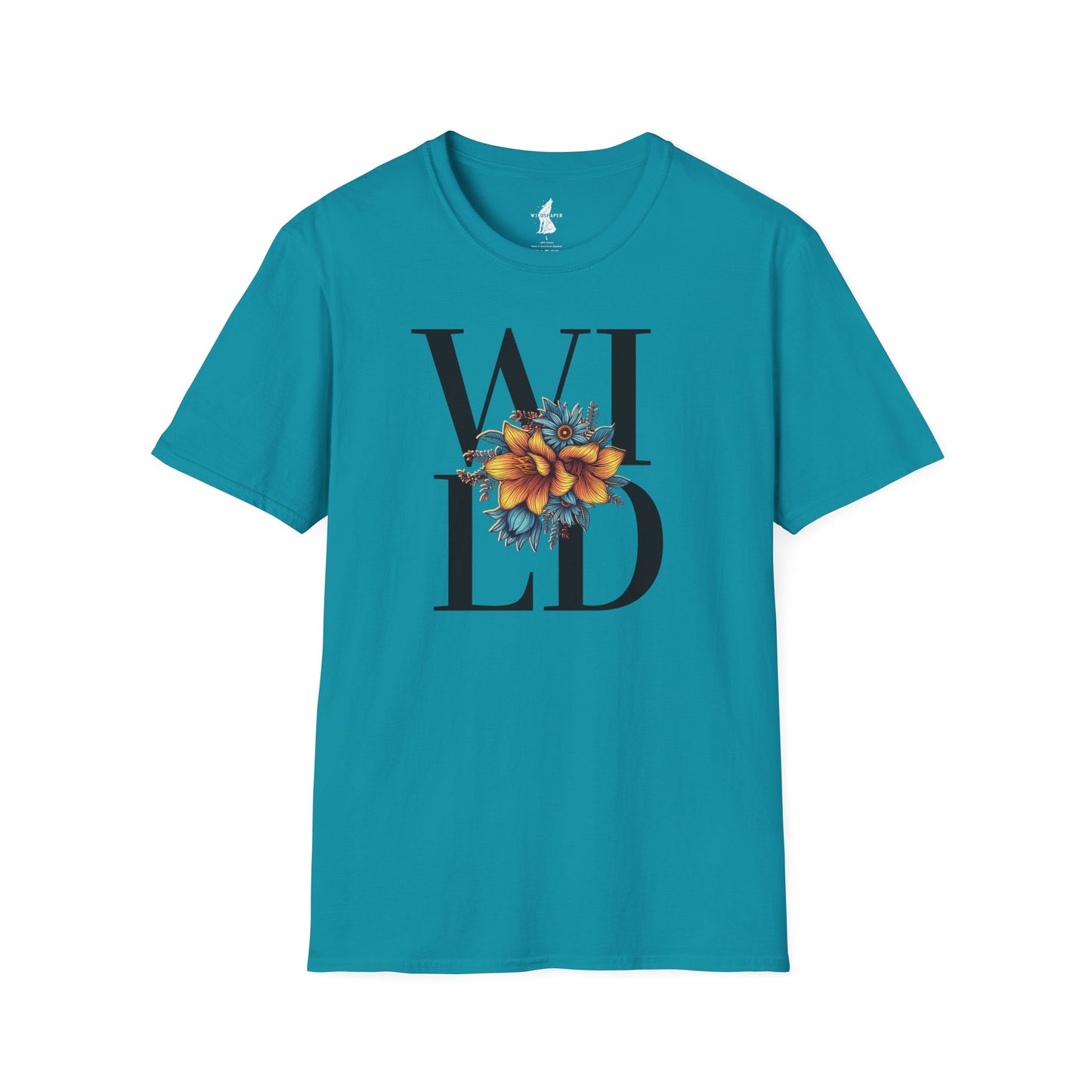 Wild Text Graphic T-Shirt