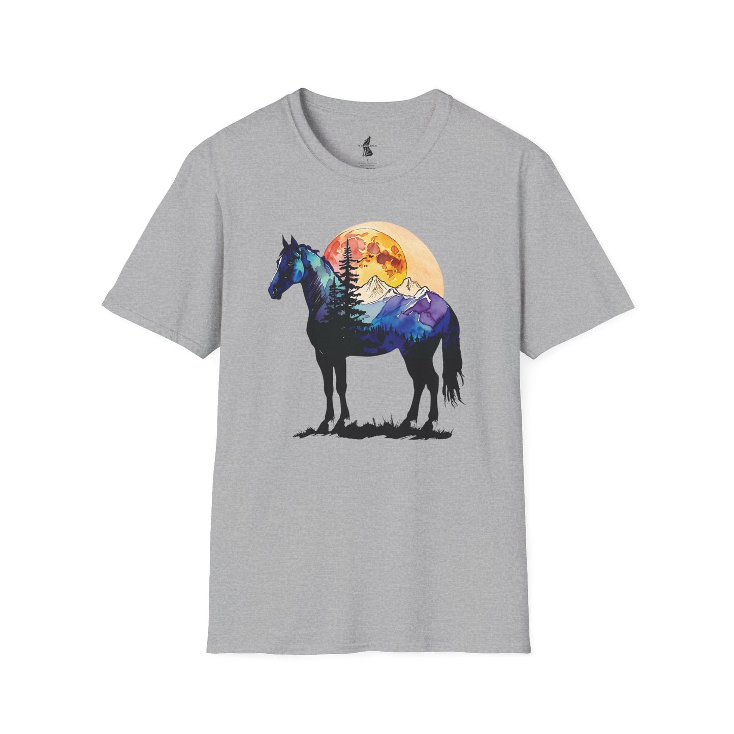 Mountain Sunset Horse T-Shirt