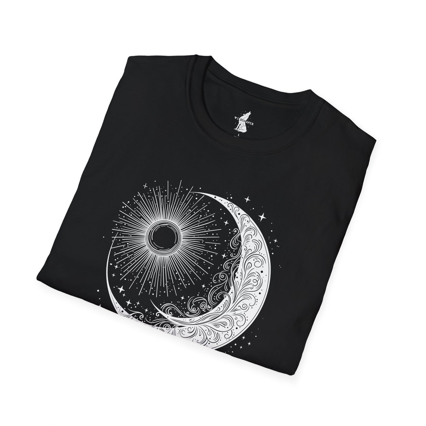 Sun & Moon Yin Yang Graphic T-Shirt