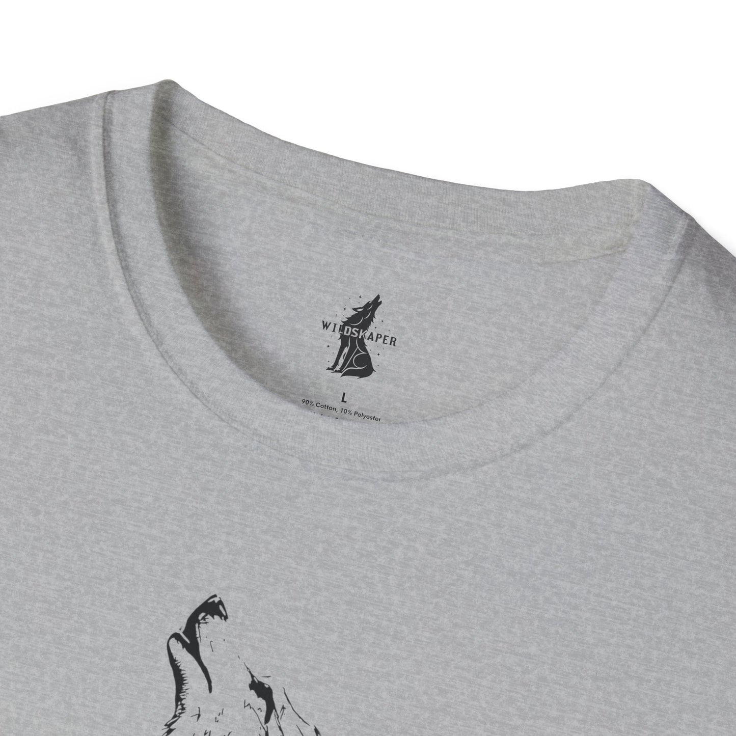 Howling Wolf Silhouette Nature T-Shirt