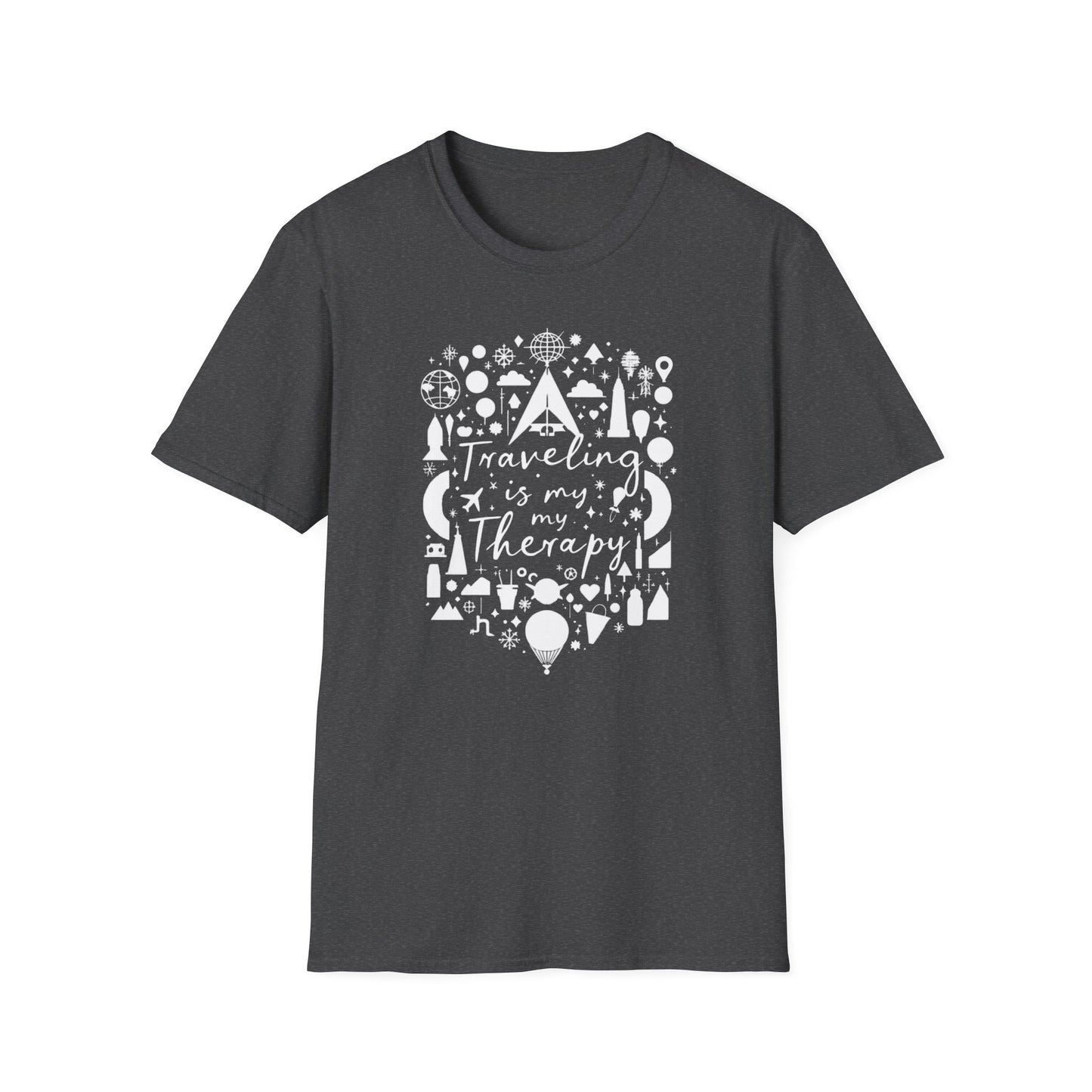 Traveling is My Therapy T-Shirt