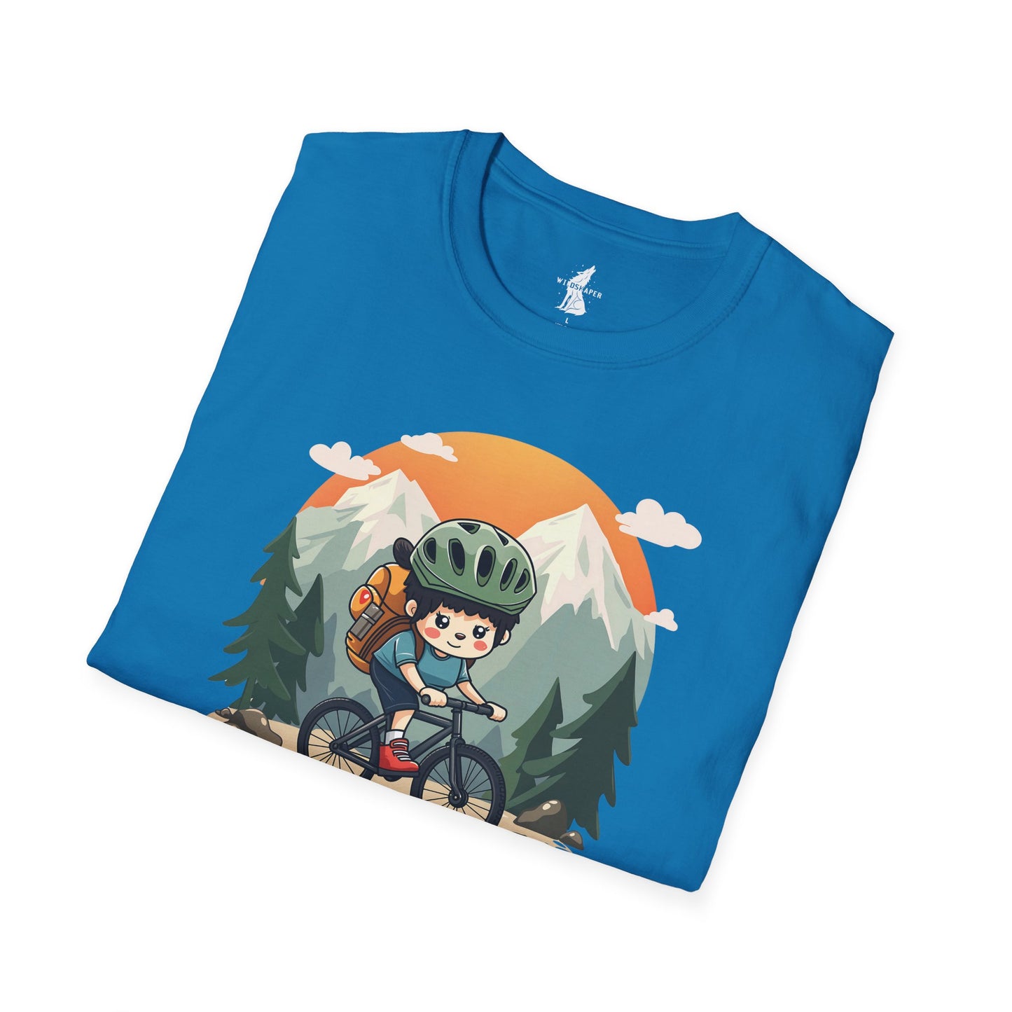 Time For a Ride Mountain Biking Graphic T-Shirt