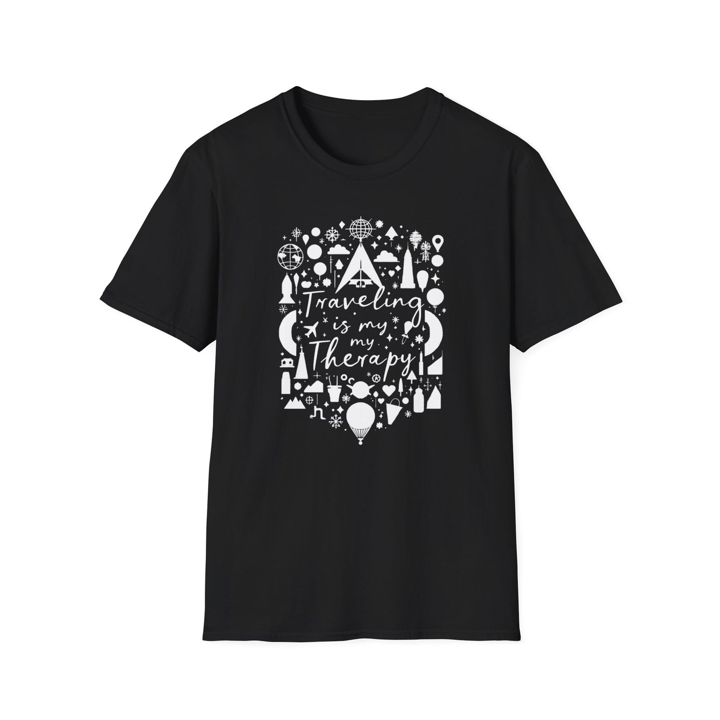 Traveling is My Therapy T-Shirt