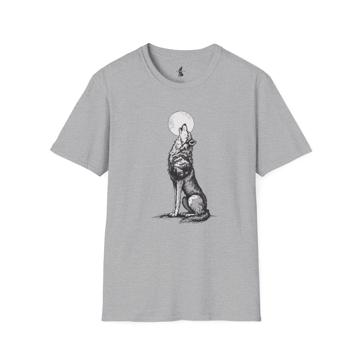 Howling Wolf of Forest T-Shirt