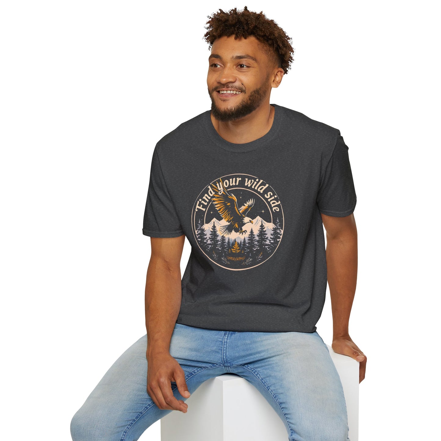 Find Your Wild Side Eagle T-shirt