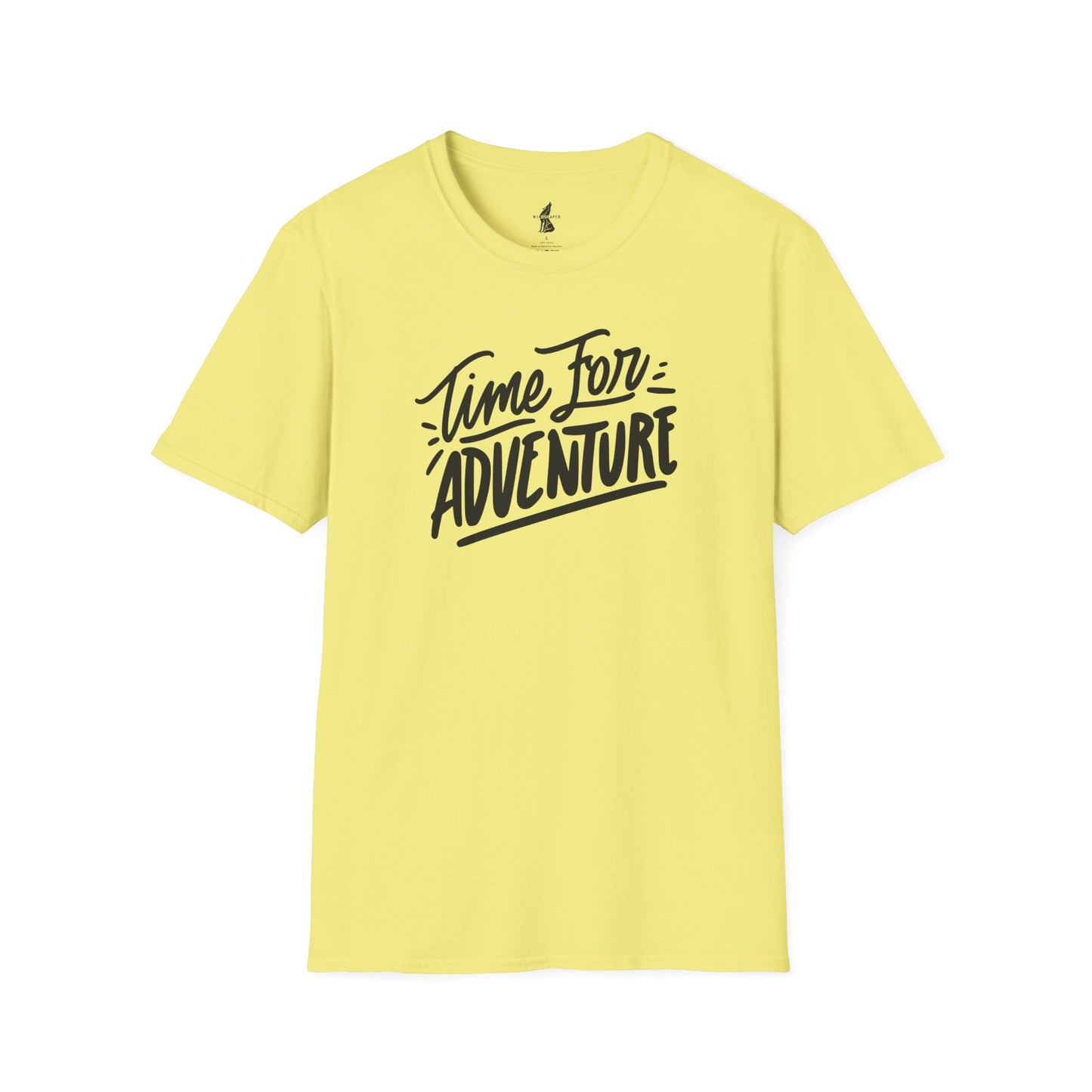 Time For Adventure text Graphic T-Shirt