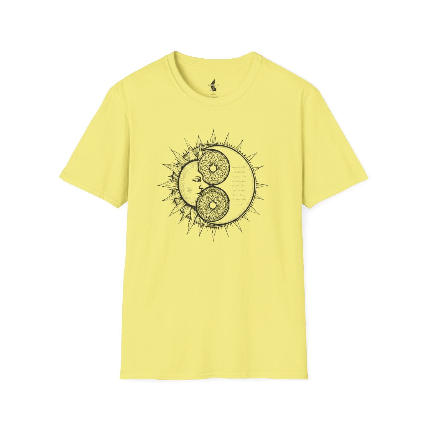 Sun and Moon Aesthetic T-Shirt