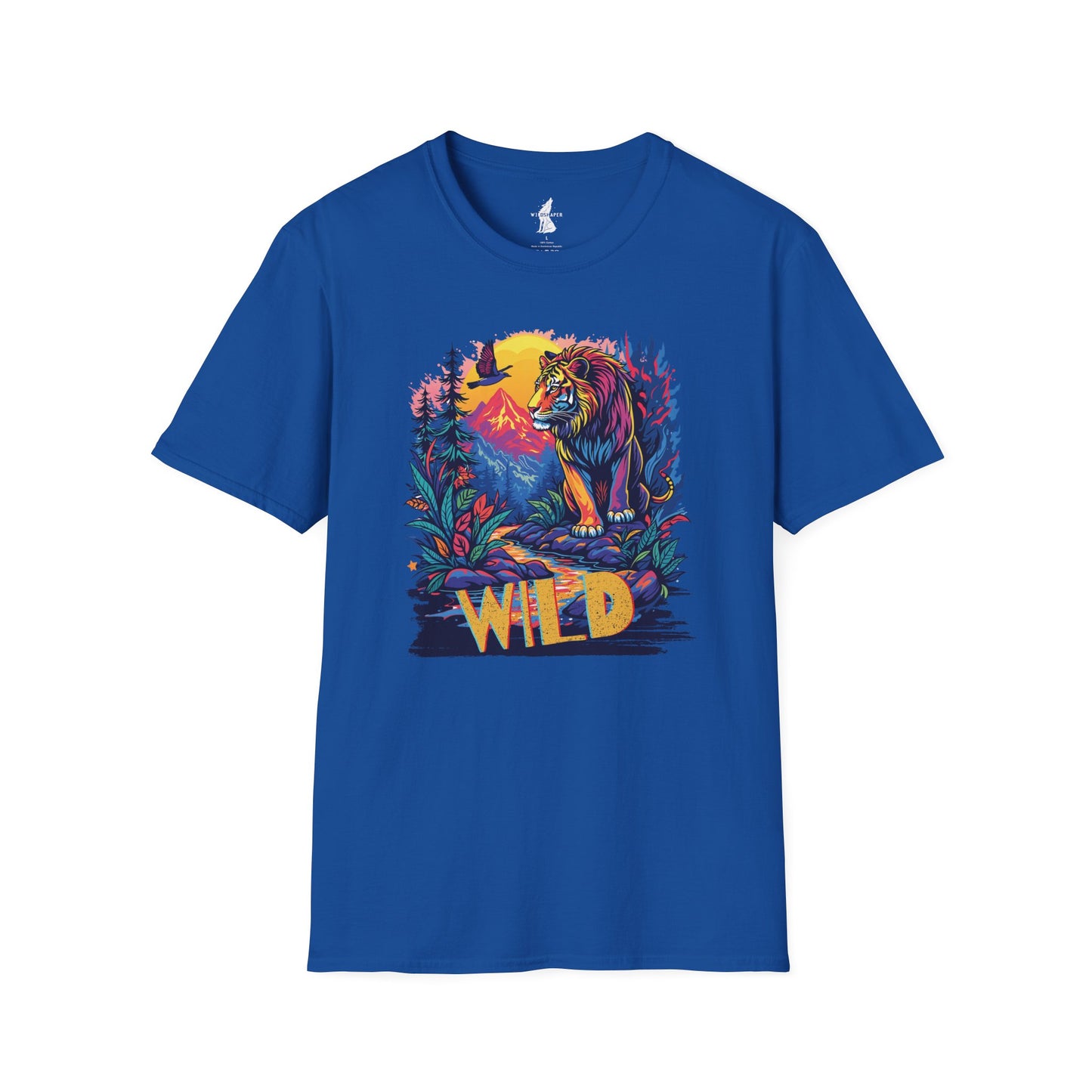 Stay Wild Lion Graphic T-Shirt