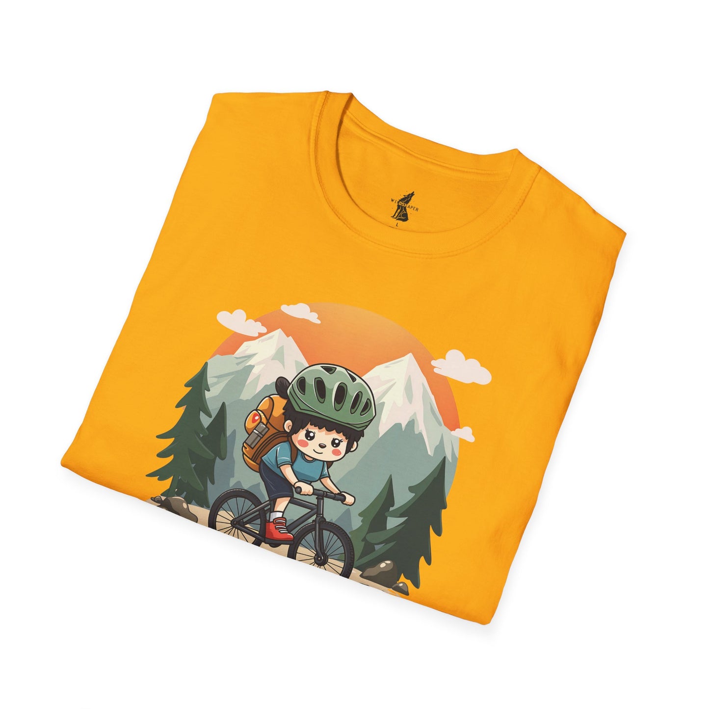 Time For a Ride Mountain Biking Graphic T-Shirt