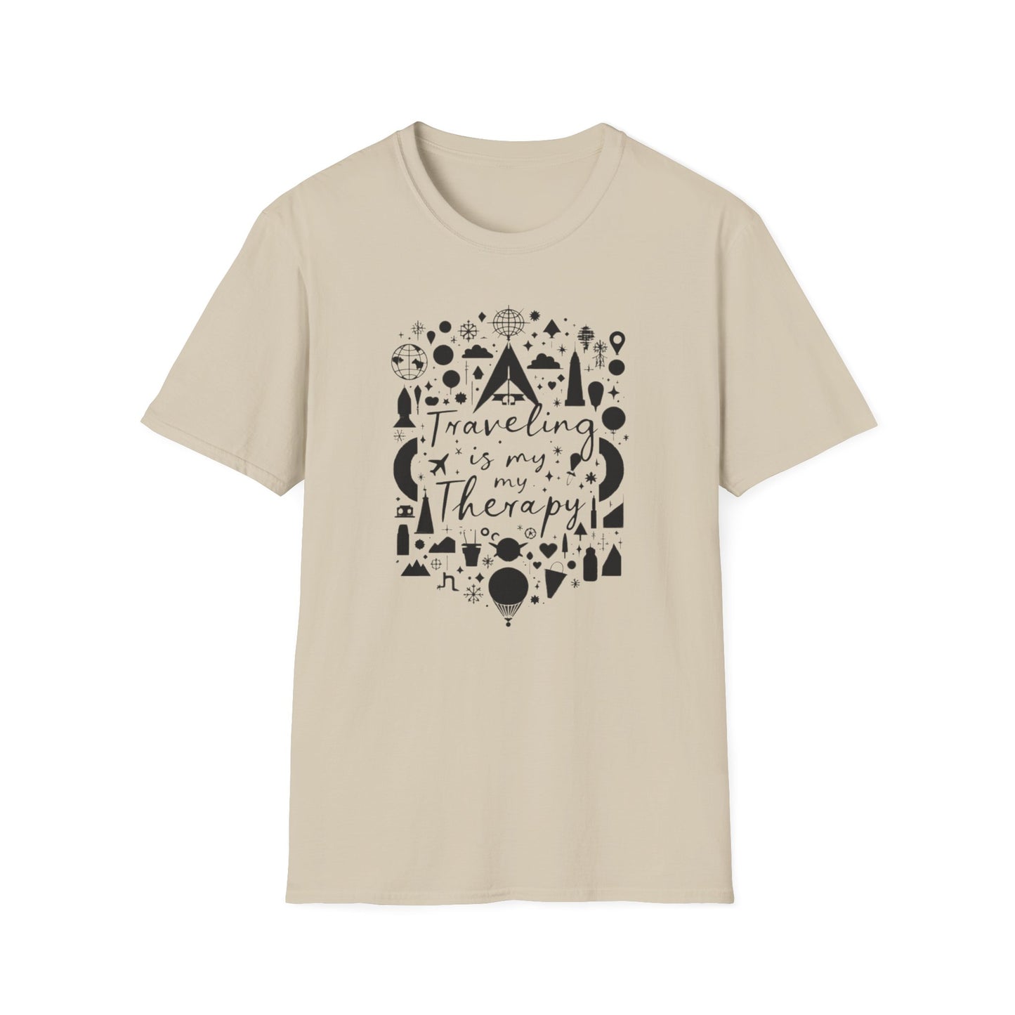 Traveling is My Therapy T-Shirt