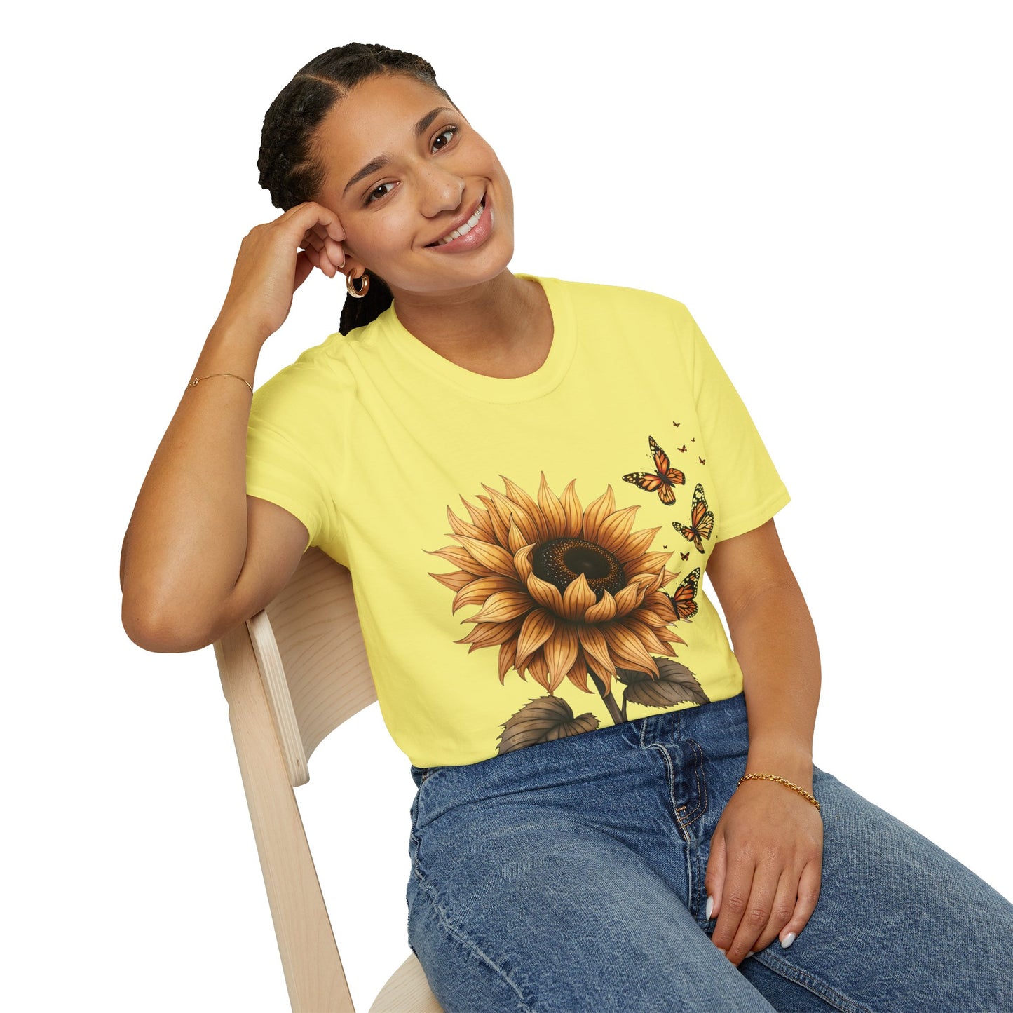 Live Simply, Bloom Wildly Sunflower T-Shirt