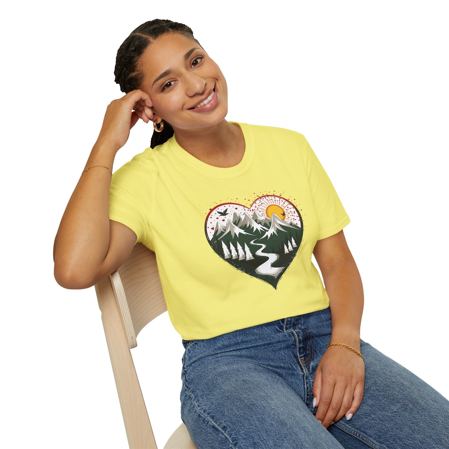 I love Mountains Graphic T-Shirt