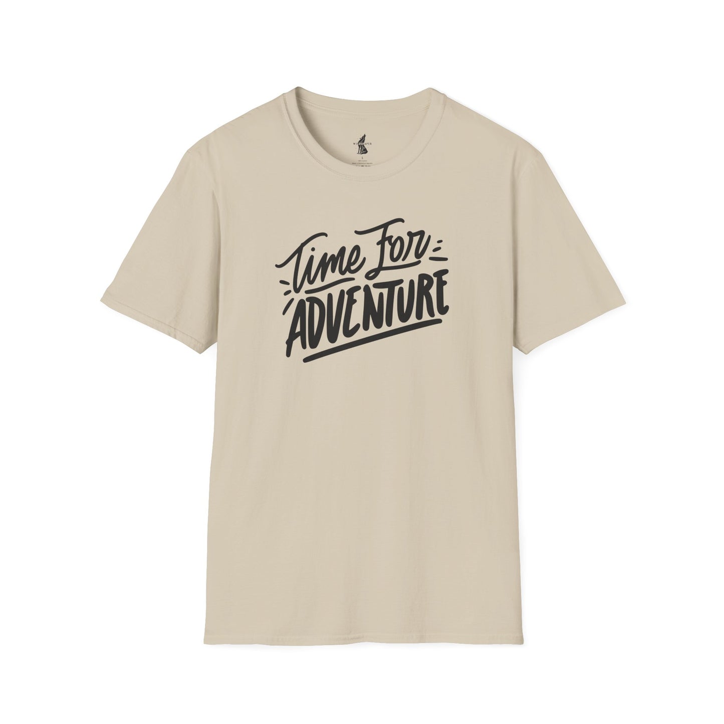Time For Adventure text Graphic T-Shirt