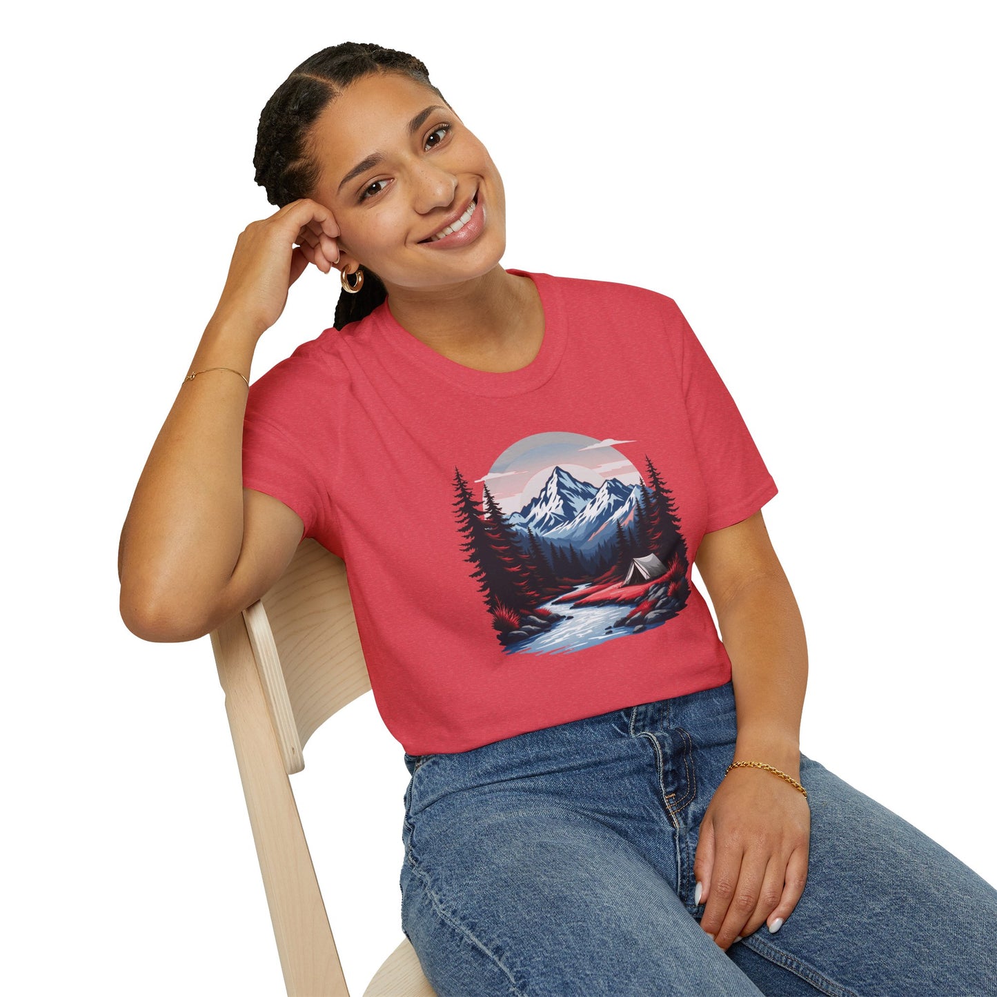 Camping in Mountains T-Shirt