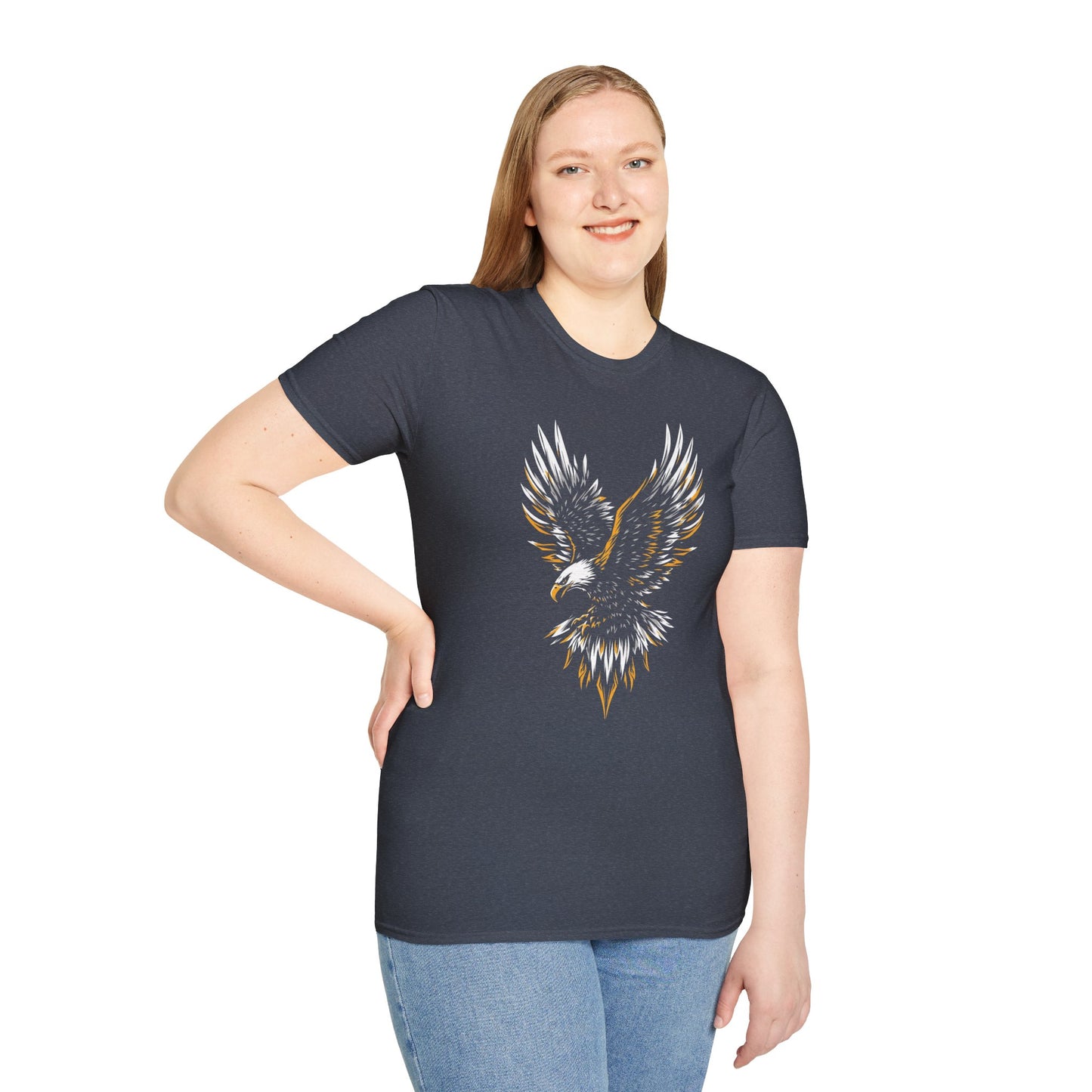 Bold Wild Eagle Graphic T-Shirt