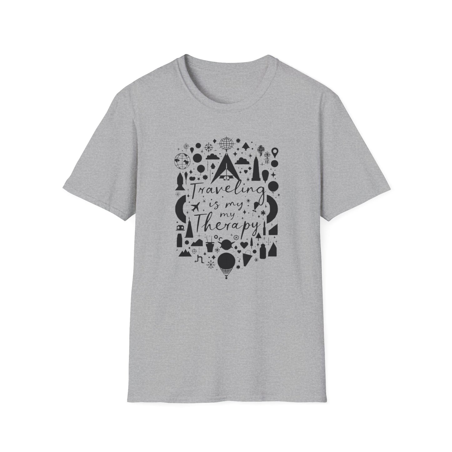 Traveling is My Therapy T-Shirt
