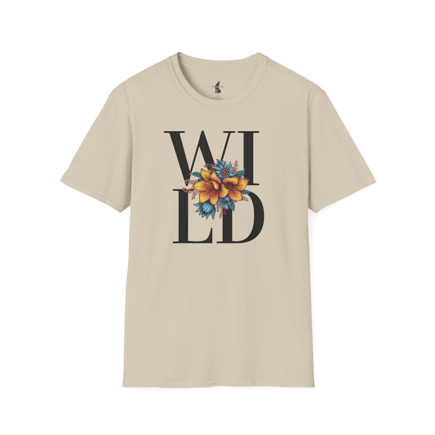 Wild Text Graphic T-Shirt