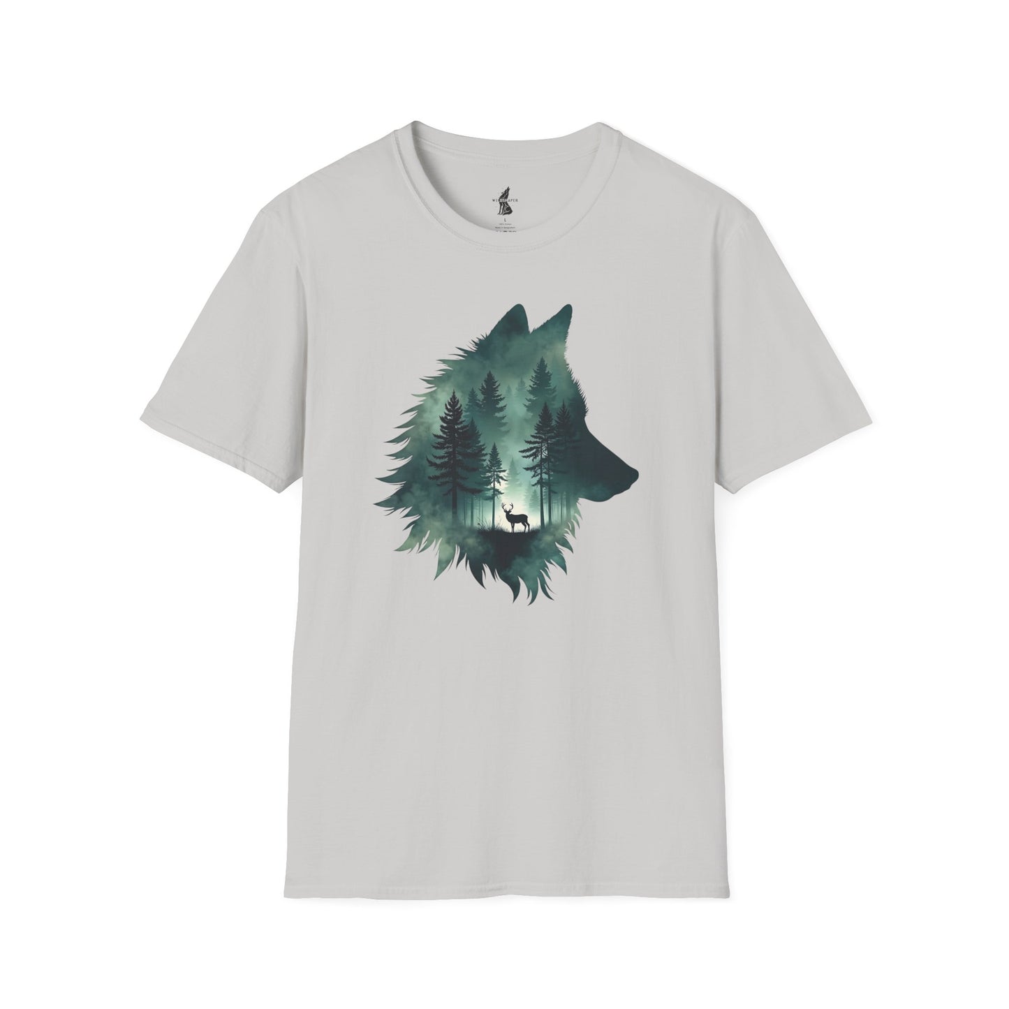 Wolf Silhouette Nature T-Shirt
