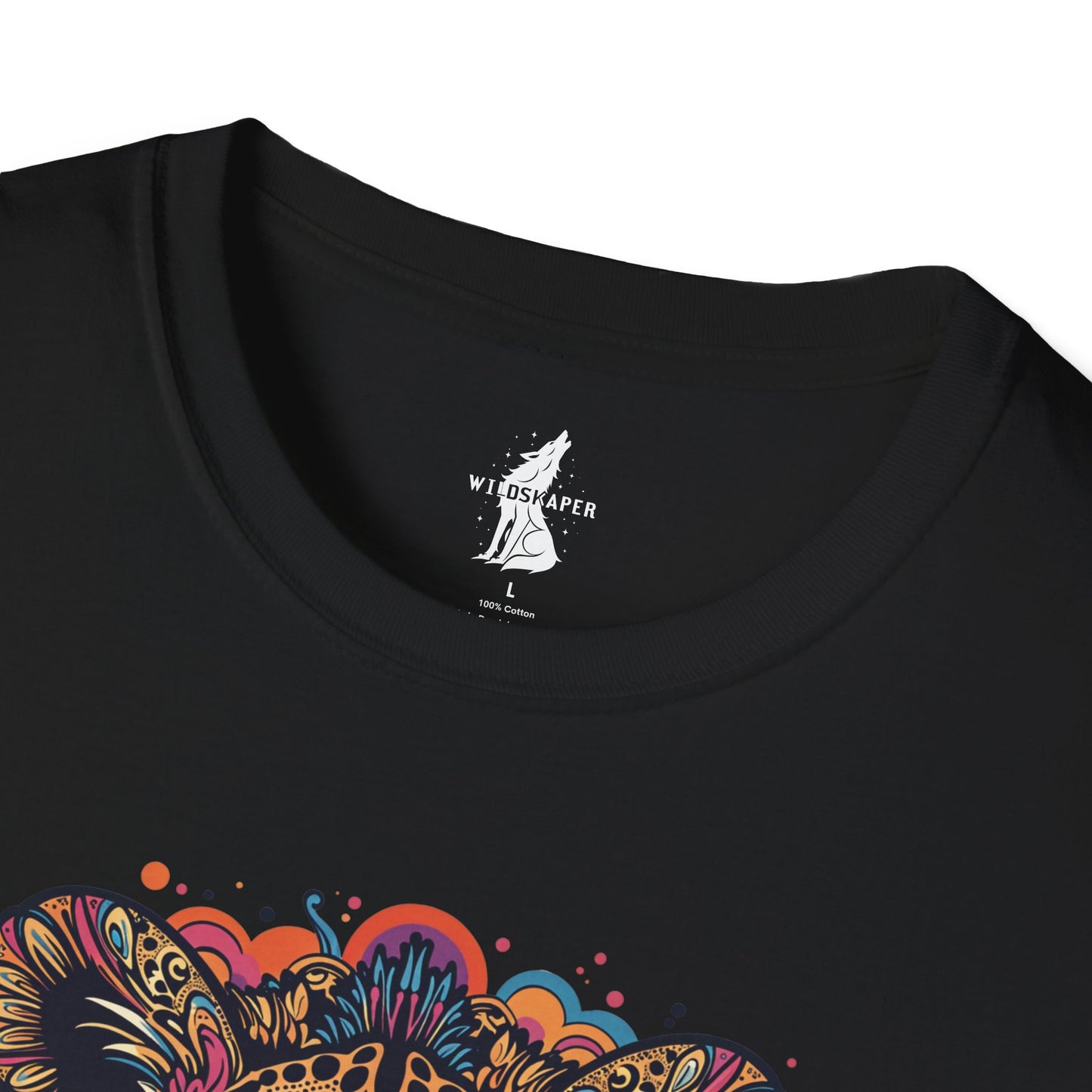 Vibrant Lion Eye-Catching Graphic T-Shirt