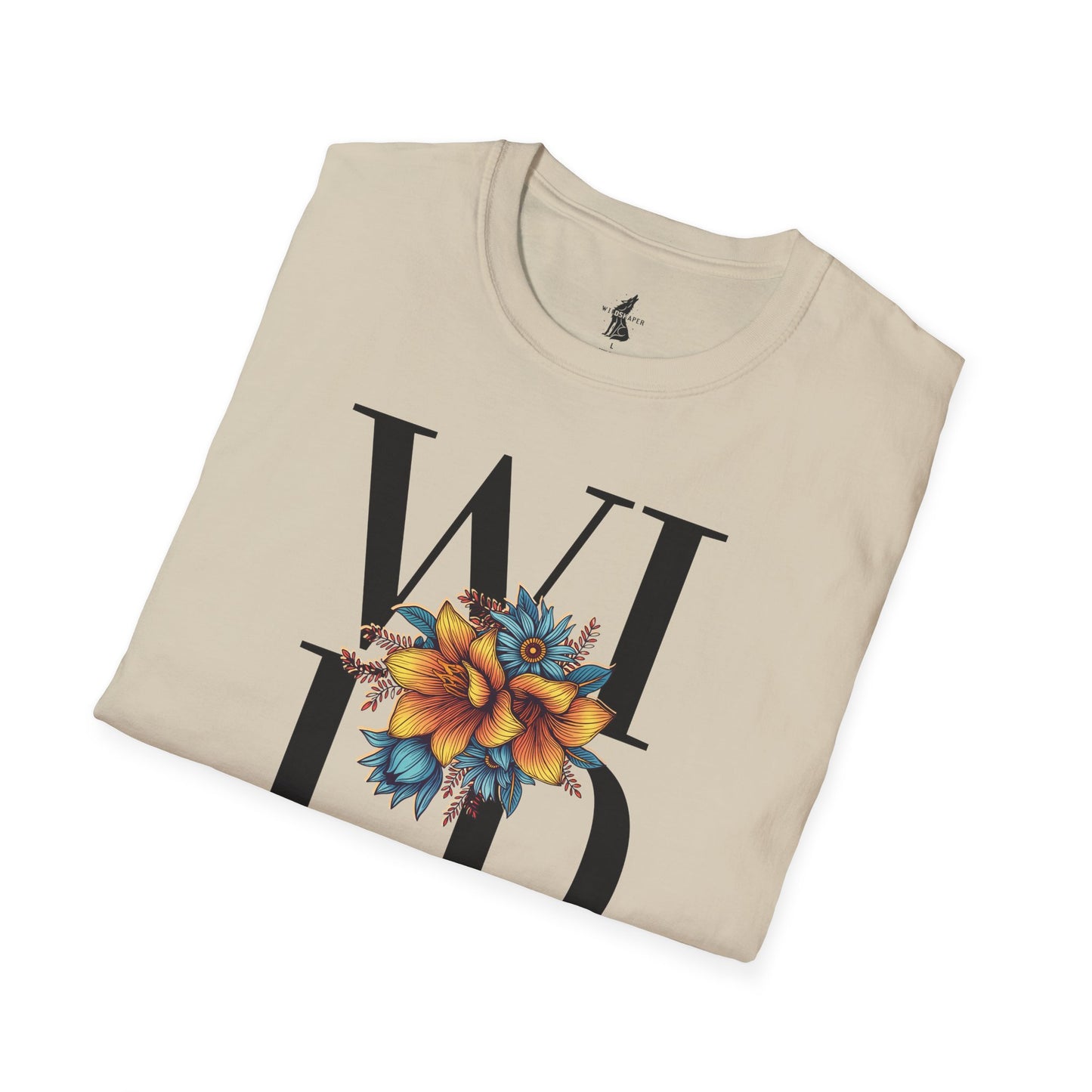 Wild Text Graphic T-Shirt