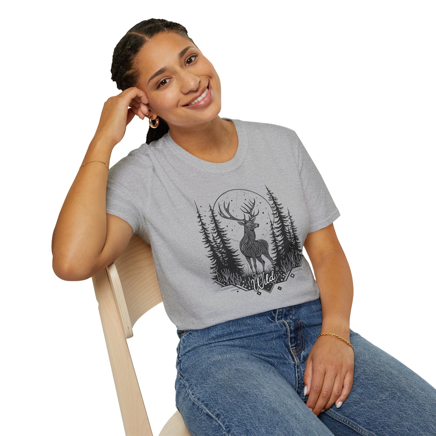 Stay Wild Reindeer T-Shirt