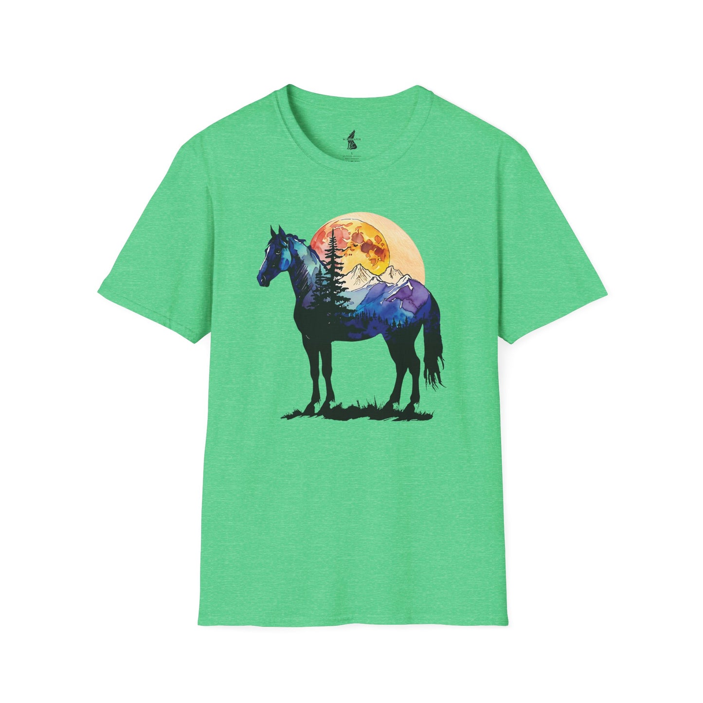 Mountain Sunset Horse T-Shirt