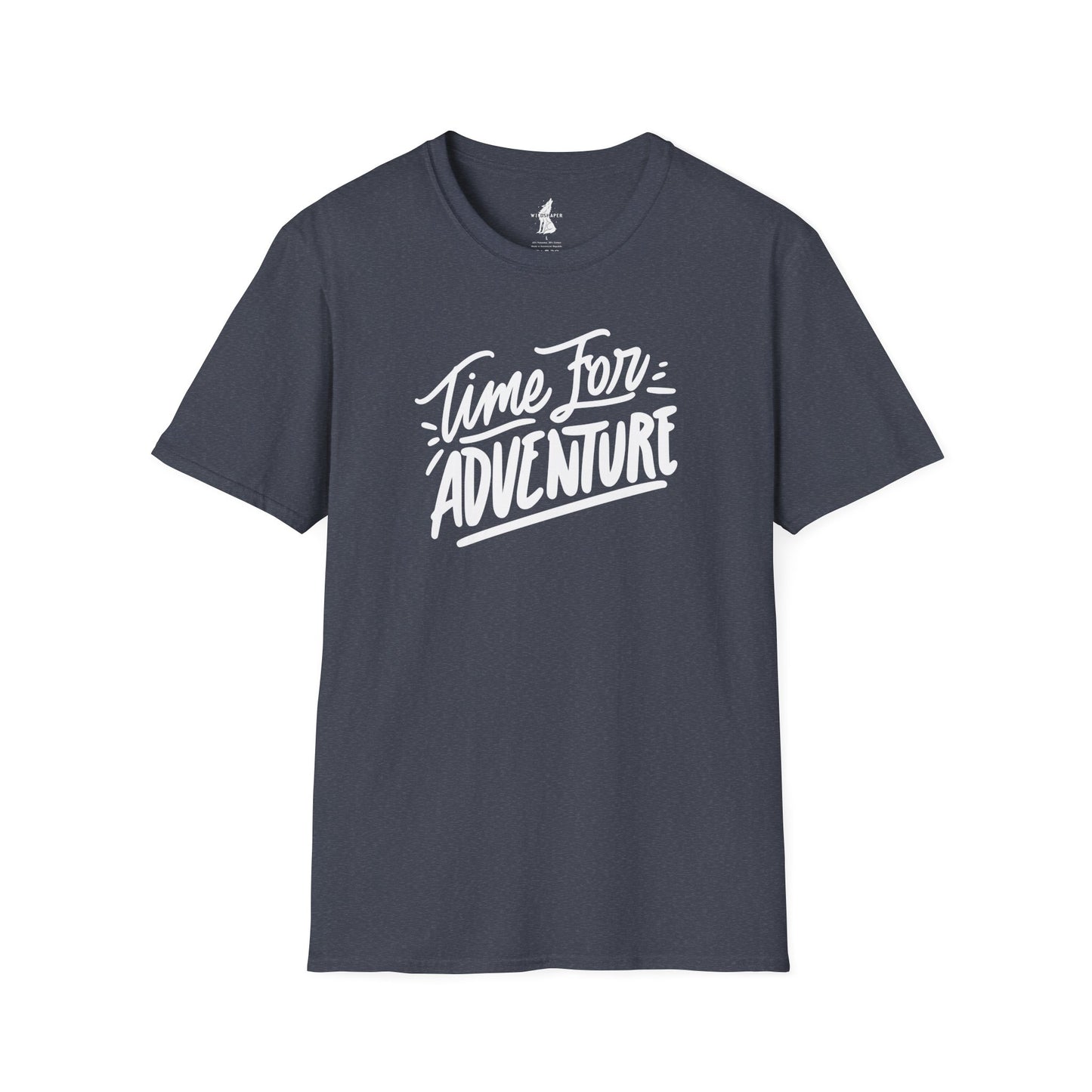 Time For Adventure text Graphic T-Shirt
