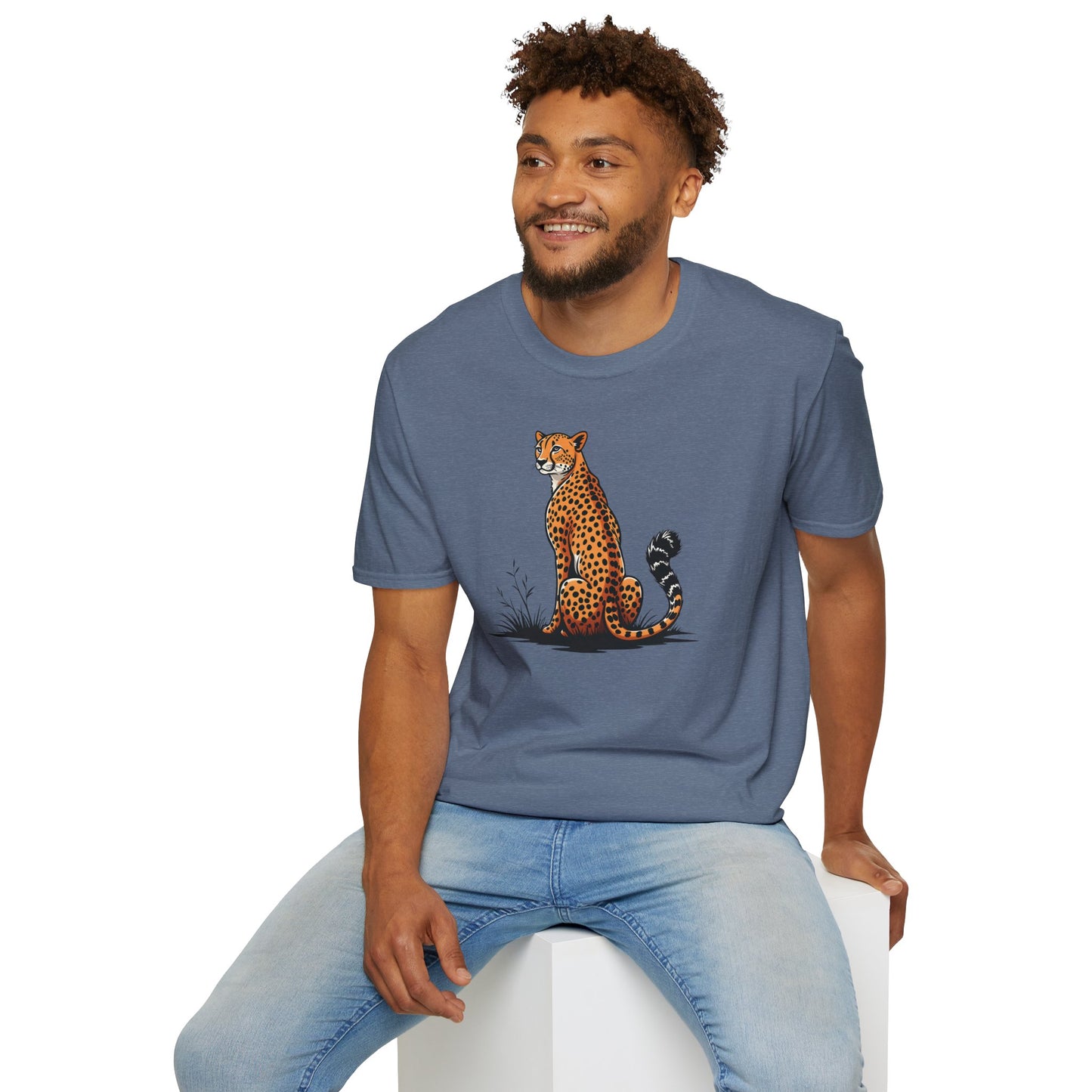 Wild Cheetah Graphic T-Shirt