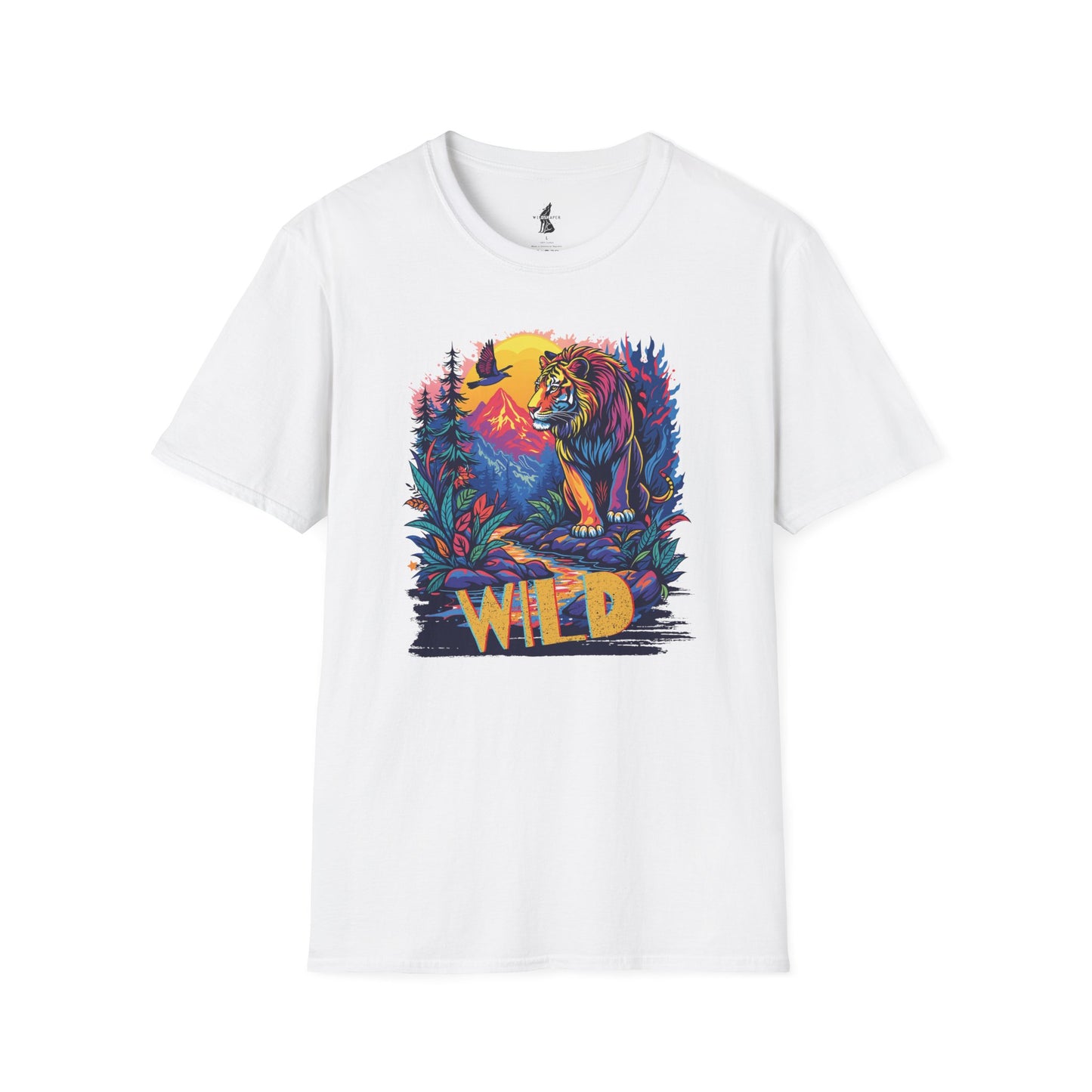 Stay Wild Lion Graphic T-Shirt
