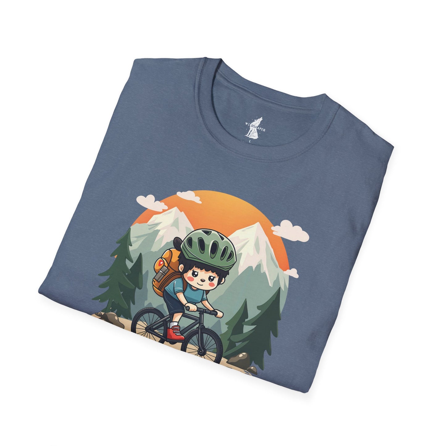 Time For a Ride Mountain Biking Graphic T-Shirt