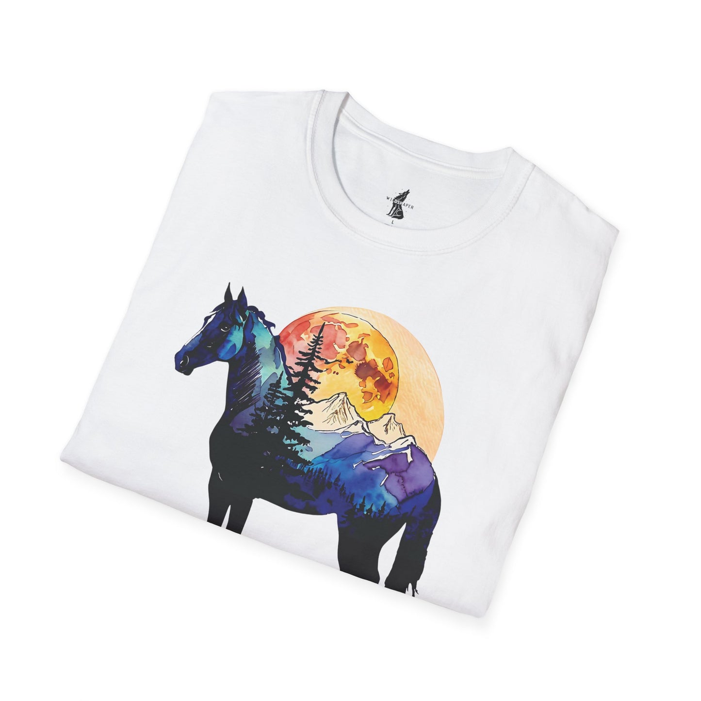 Mountain Sunset Horse T-Shirt