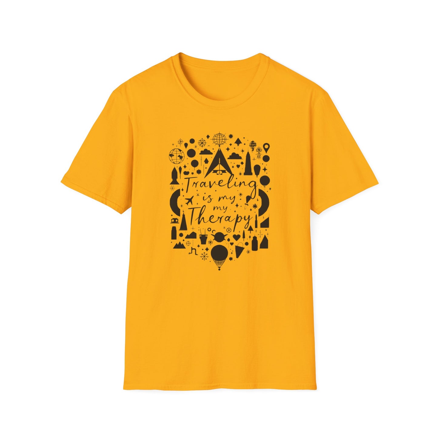 Traveling is My Therapy T-Shirt