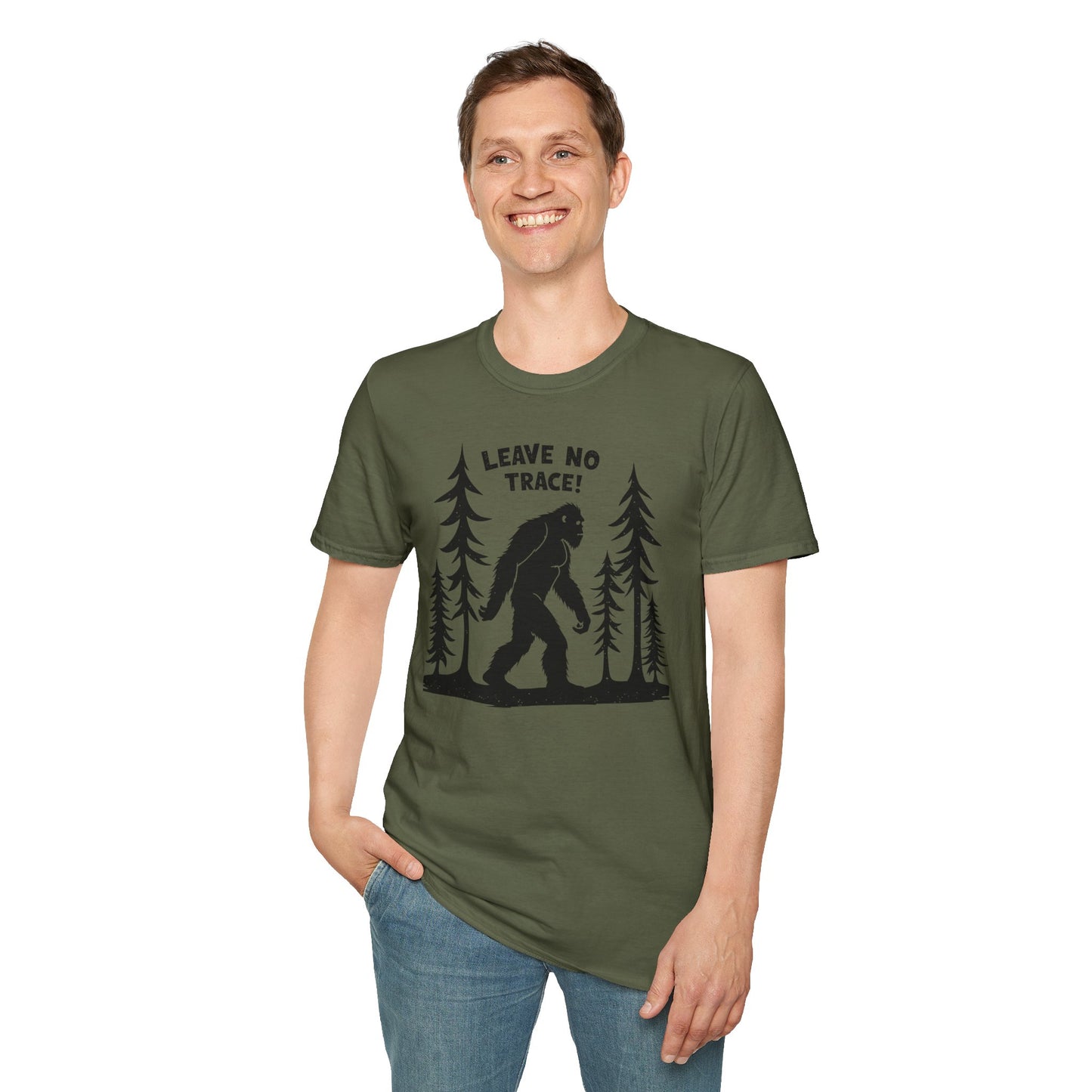 Leave No Trace! Bigfoot T-shirt