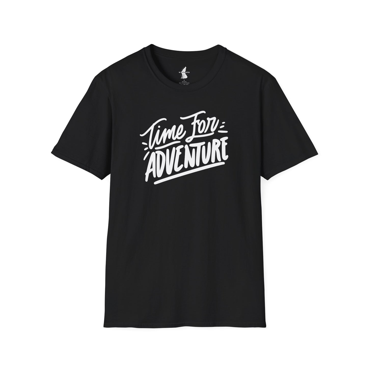 Time For Adventure text Graphic T-Shirt