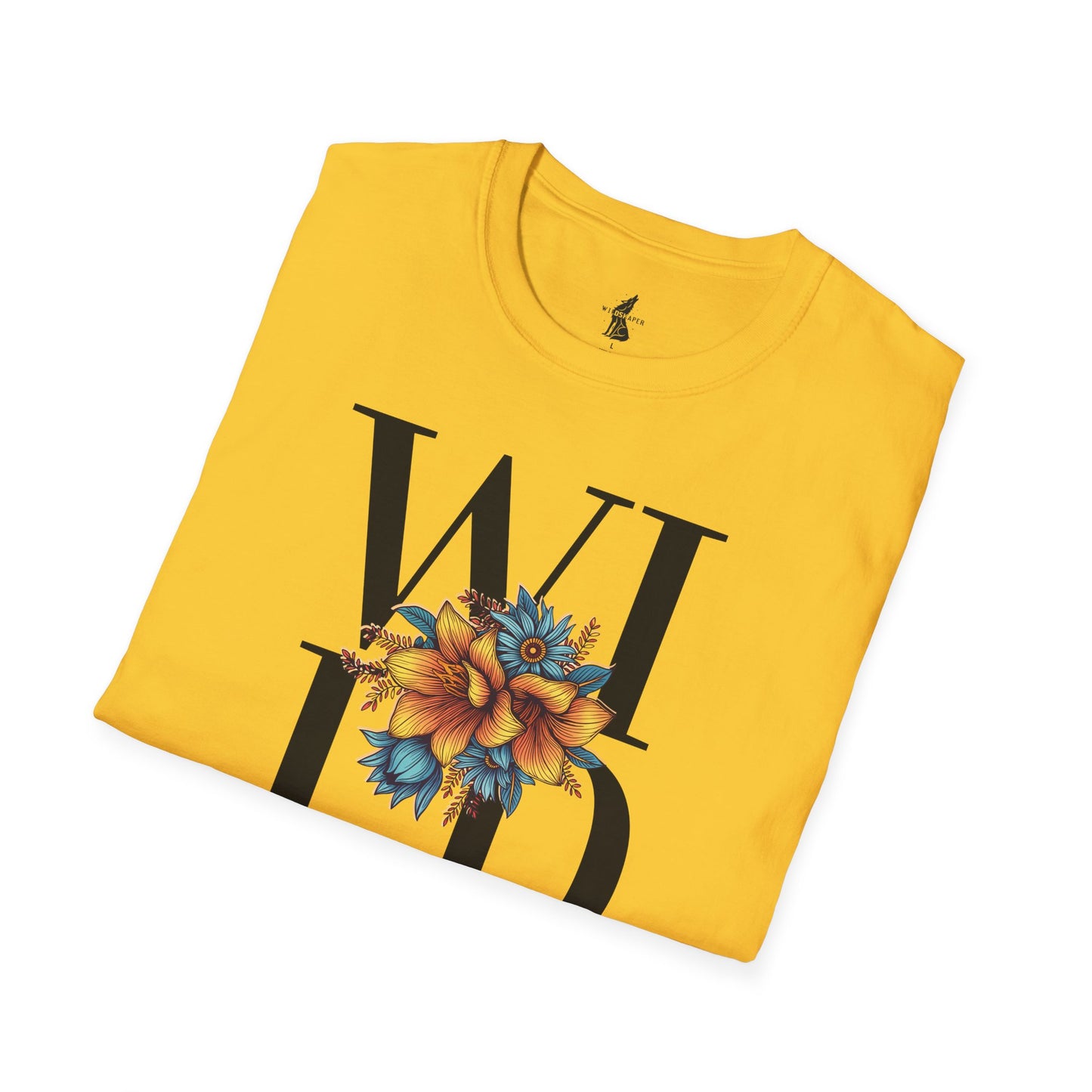 Wild Text Graphic T-Shirt