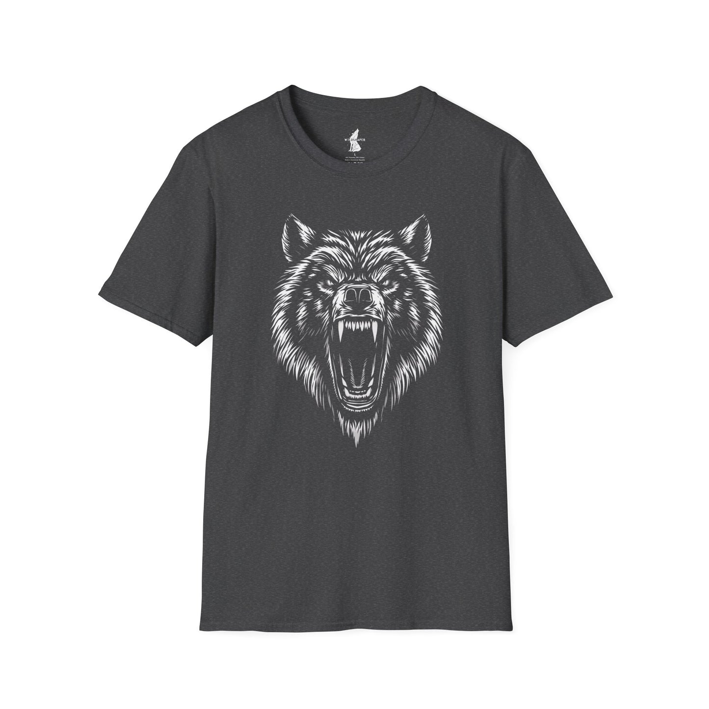 Fierce Wolf Graphic T-Shirt