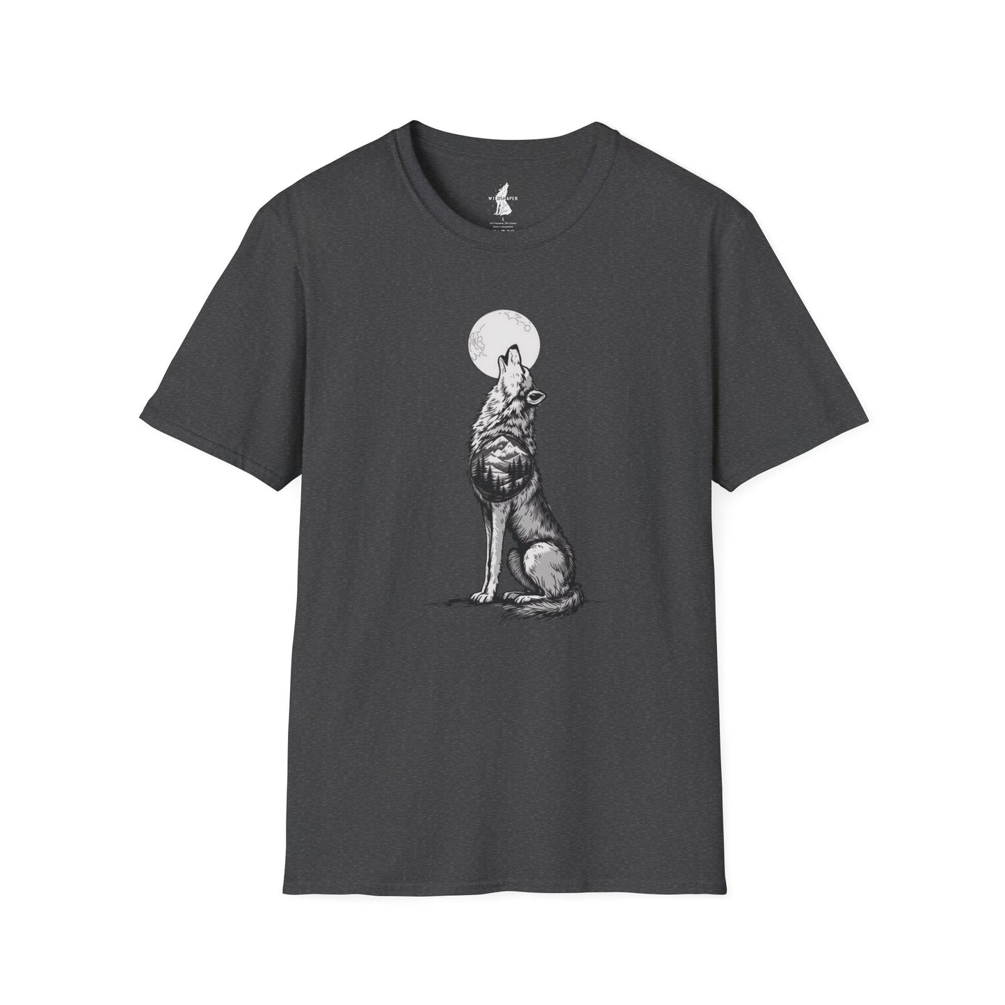 Howling Wolf of Forest T-Shirt