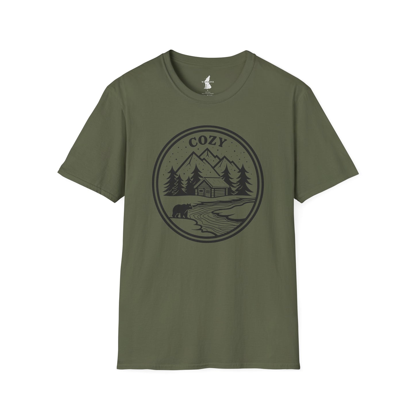 Cozy Cabin in Nature T-Shirt