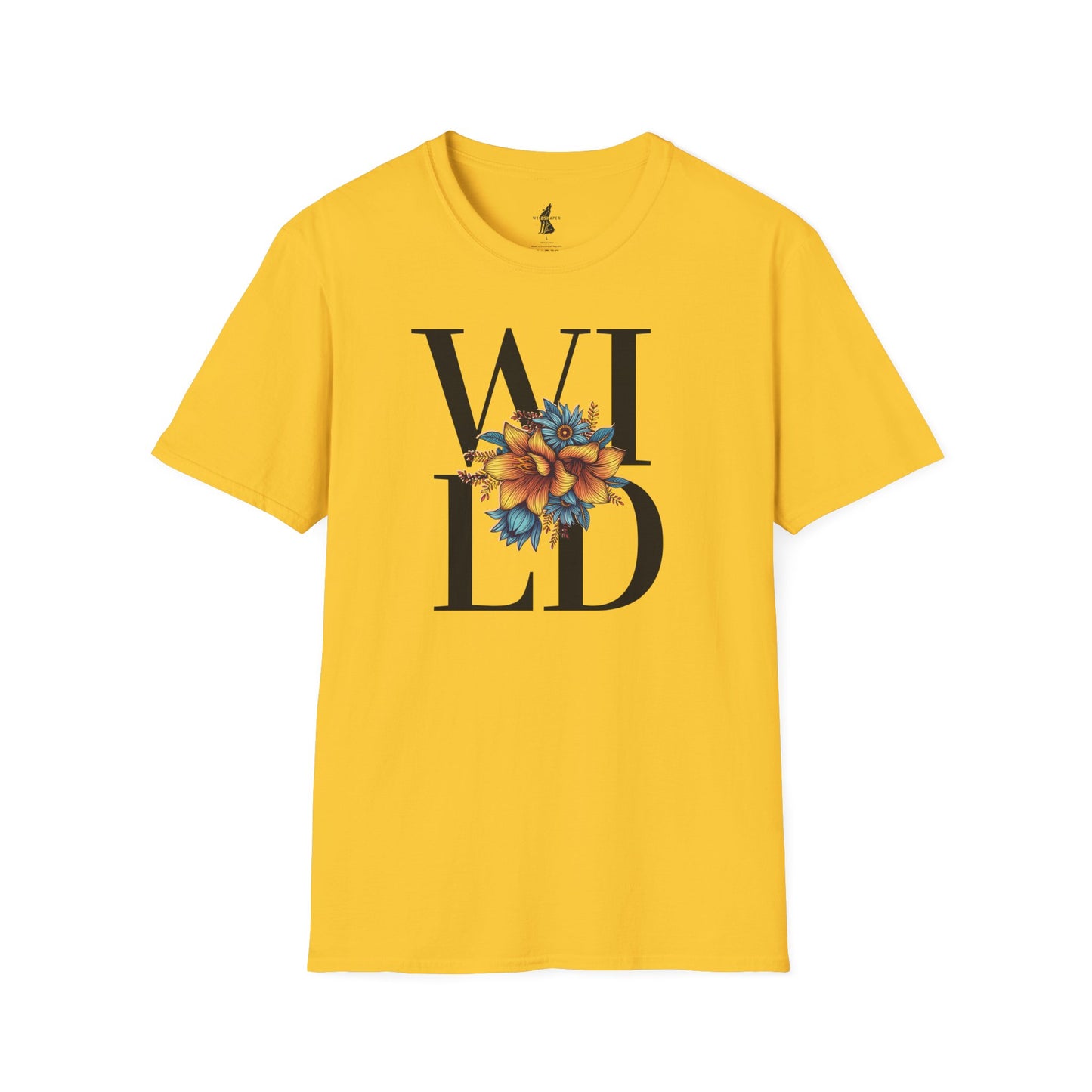 Wild Text Graphic T-Shirt