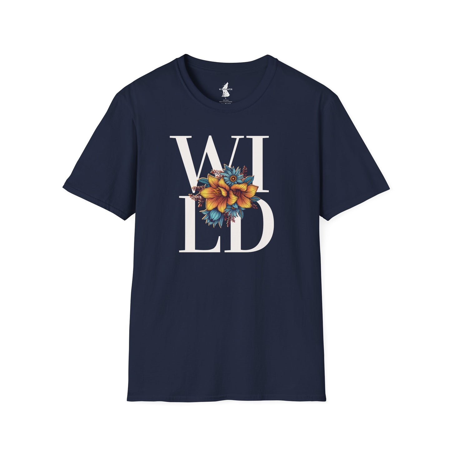Wild Text Graphic T-Shirt