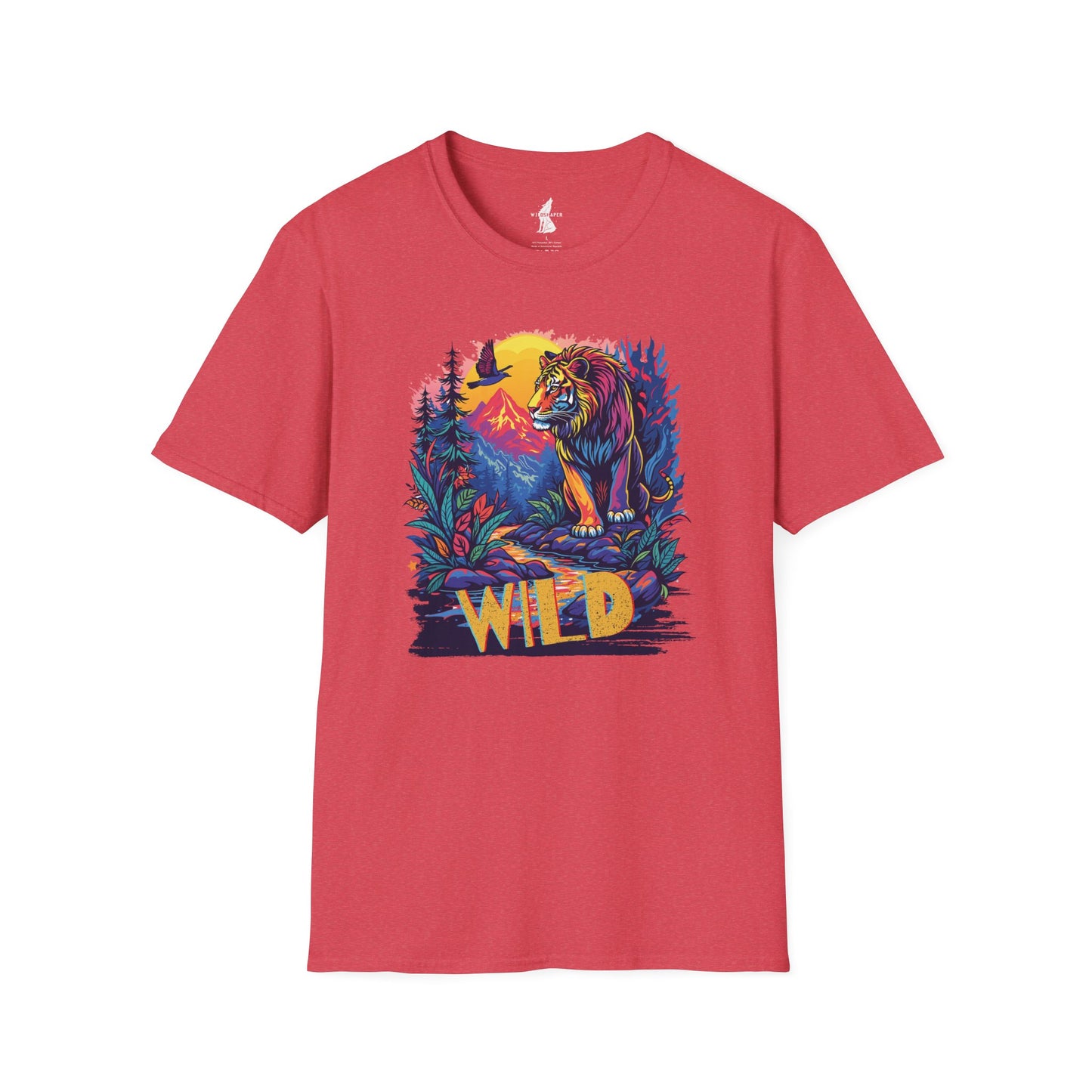 Stay Wild Lion Graphic T-Shirt