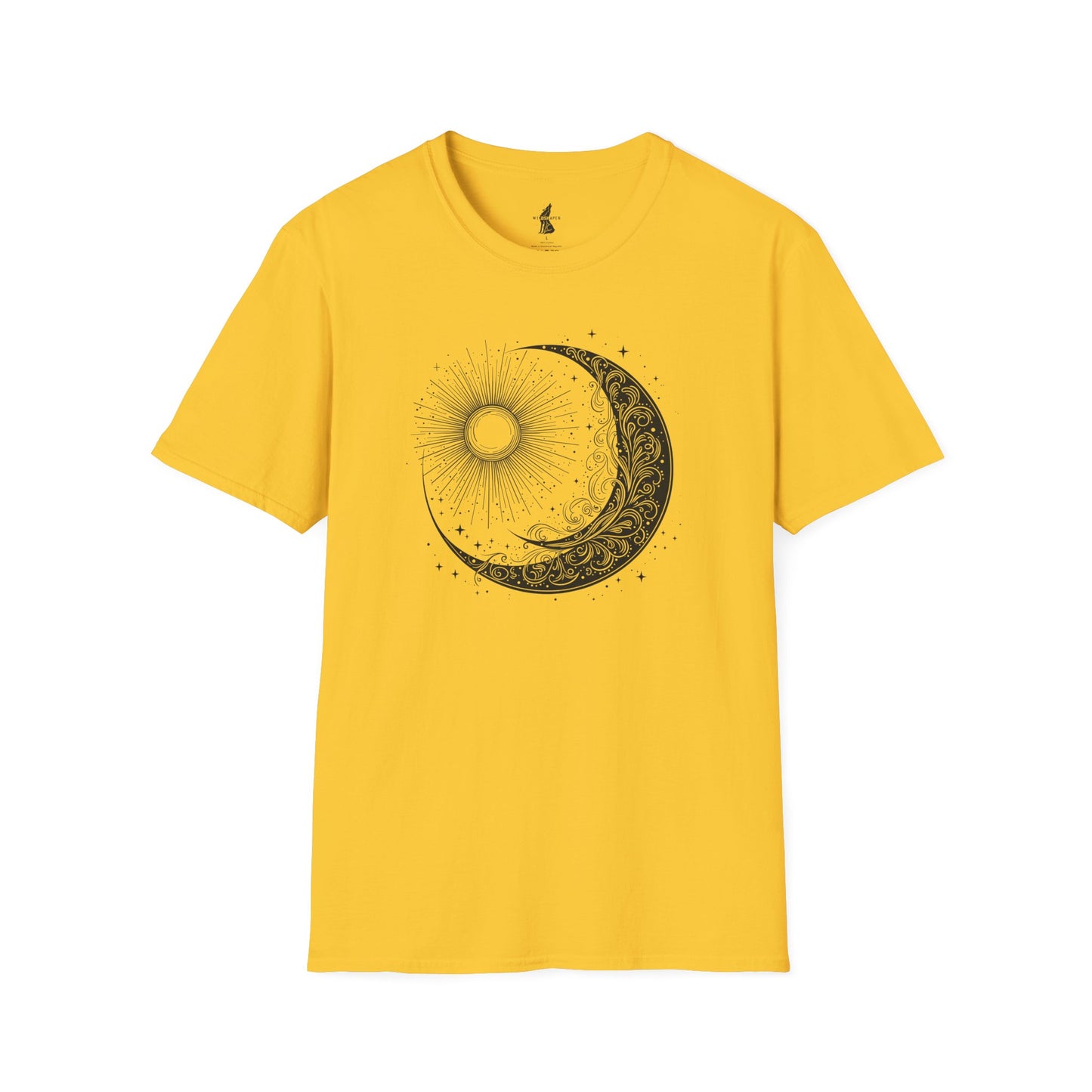 Sun & Moon Yin Yang Graphic T-Shirt