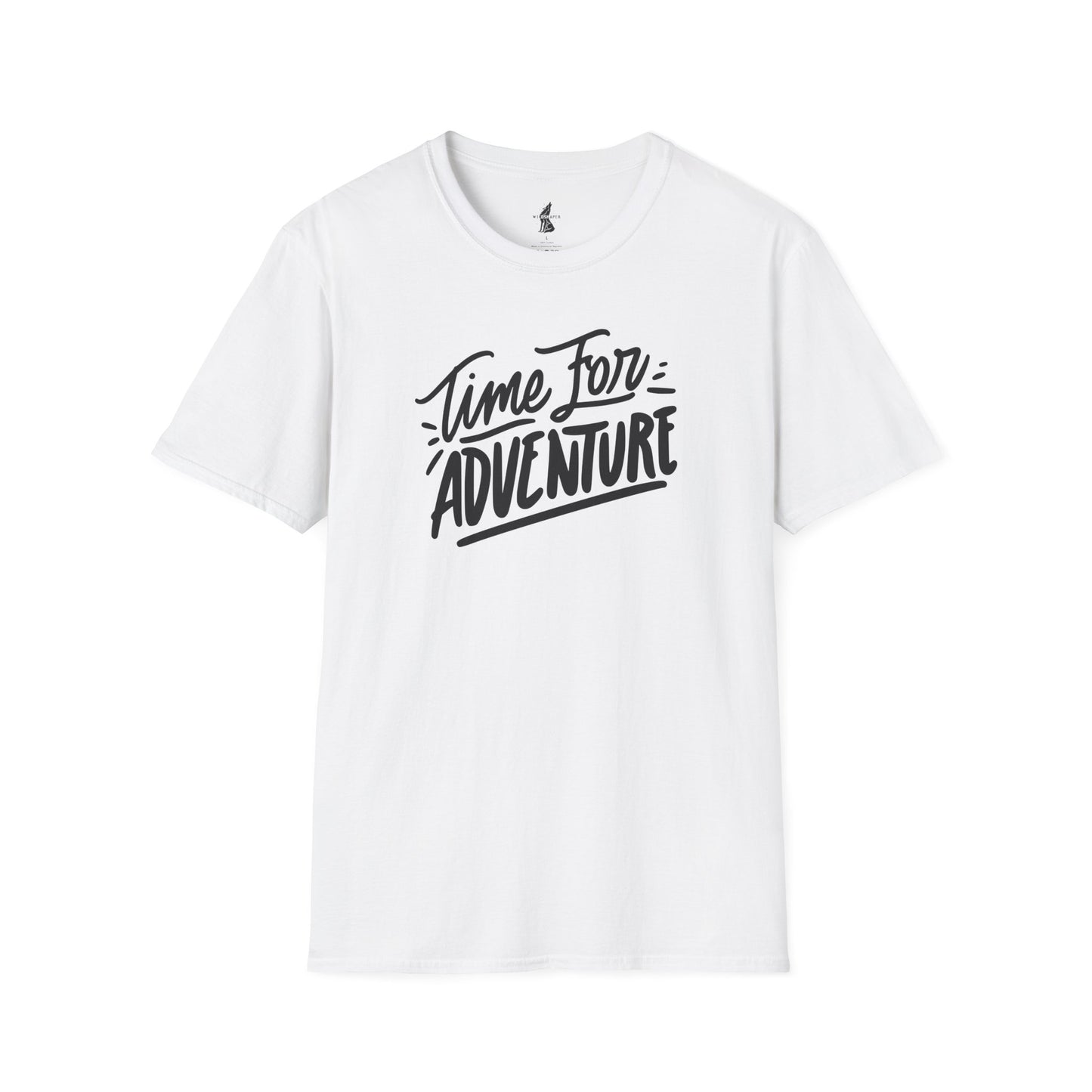 Time For Adventure text Graphic T-Shirt