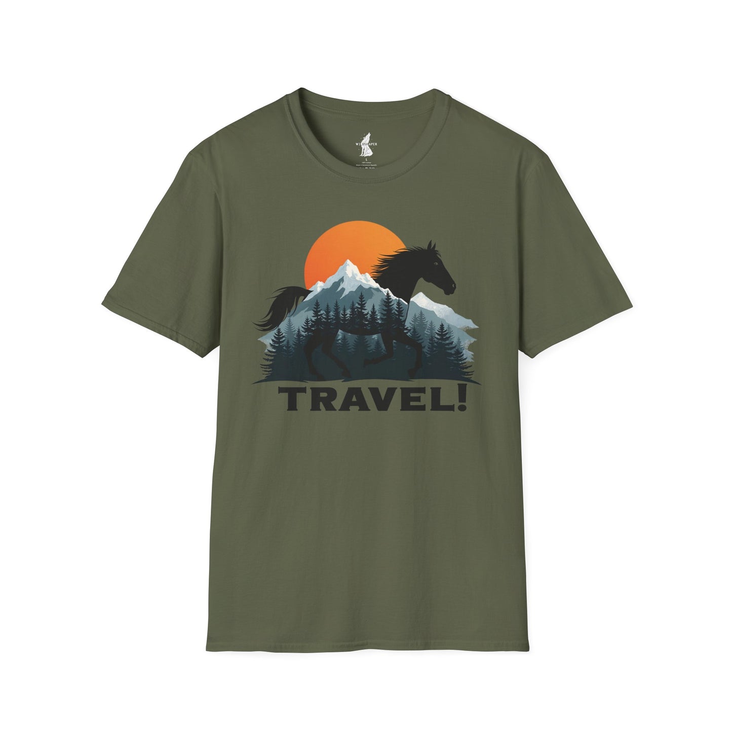 Travel Adventure Horse T-Shirt