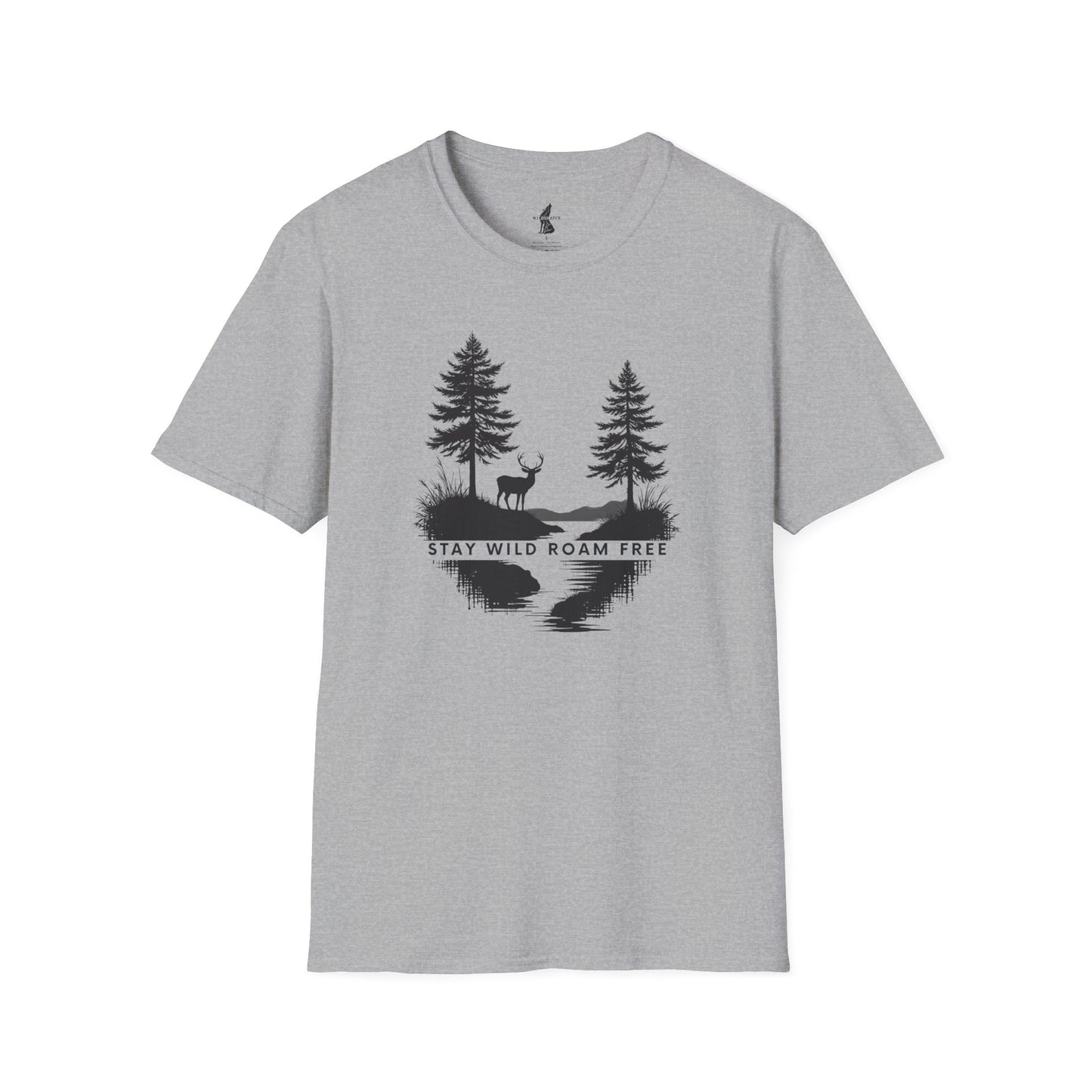 Stay Wild Roam Free Graphic T-Shirt