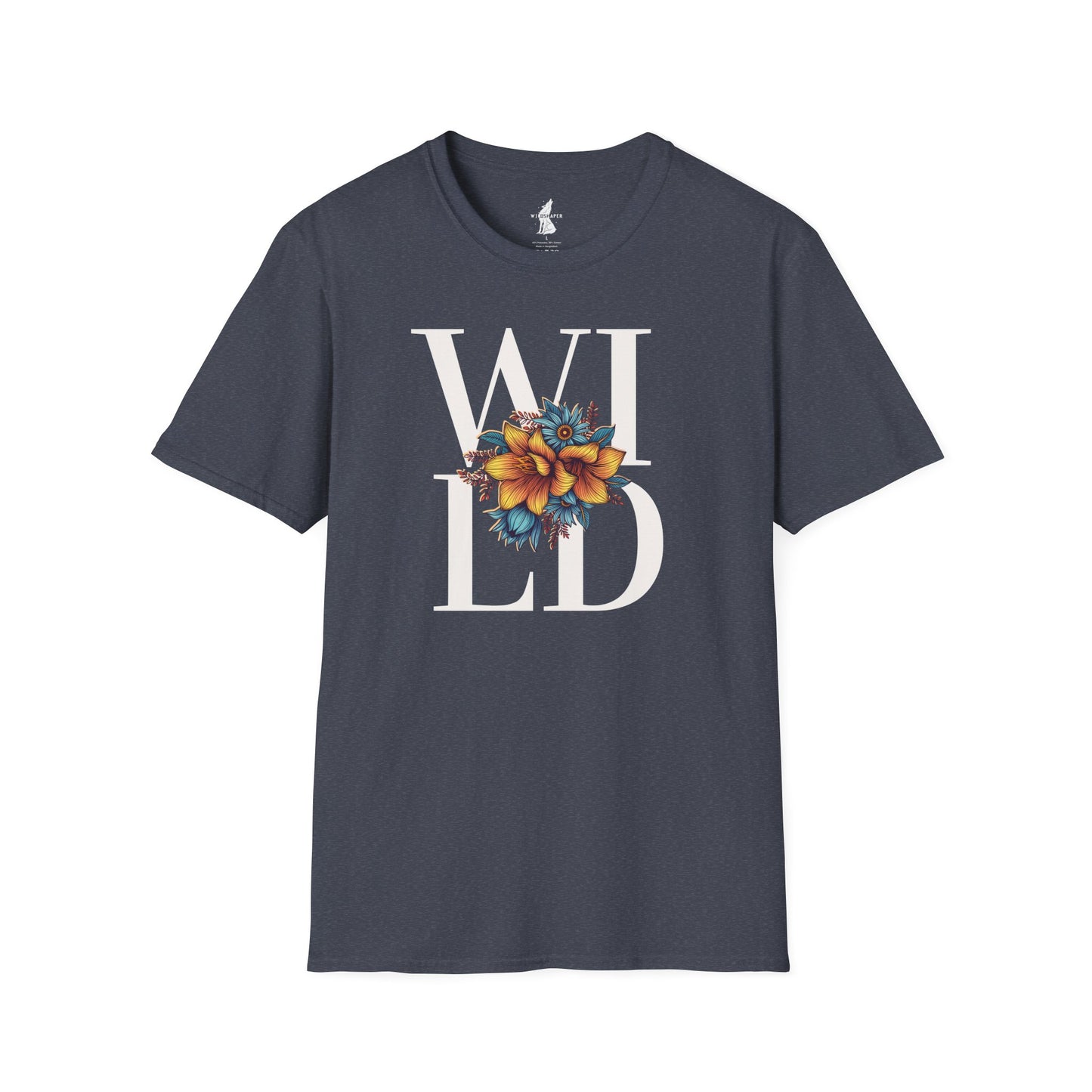 Wild Text Graphic T-Shirt