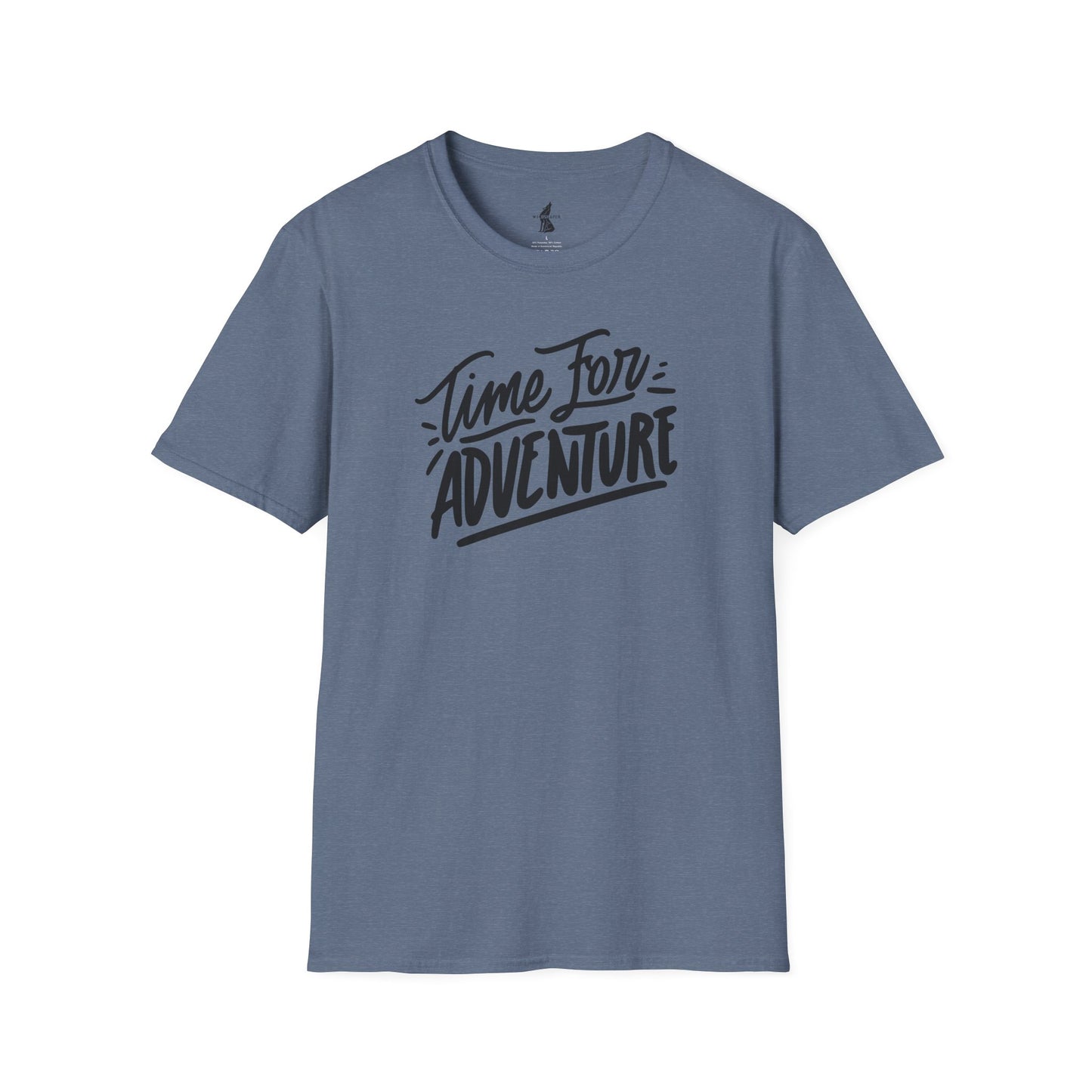 Time For Adventure text Graphic T-Shirt