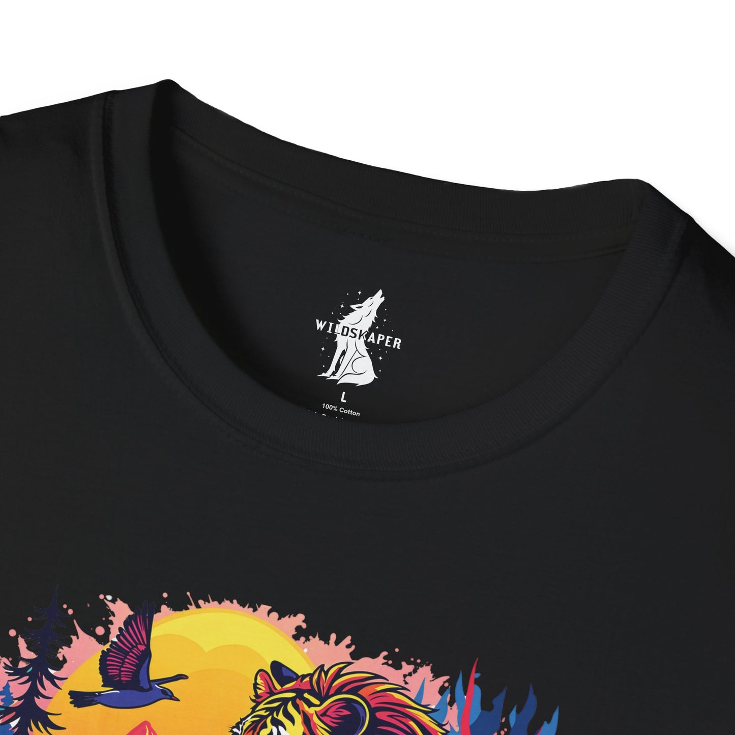 Stay Wild Lion Graphic T-Shirt