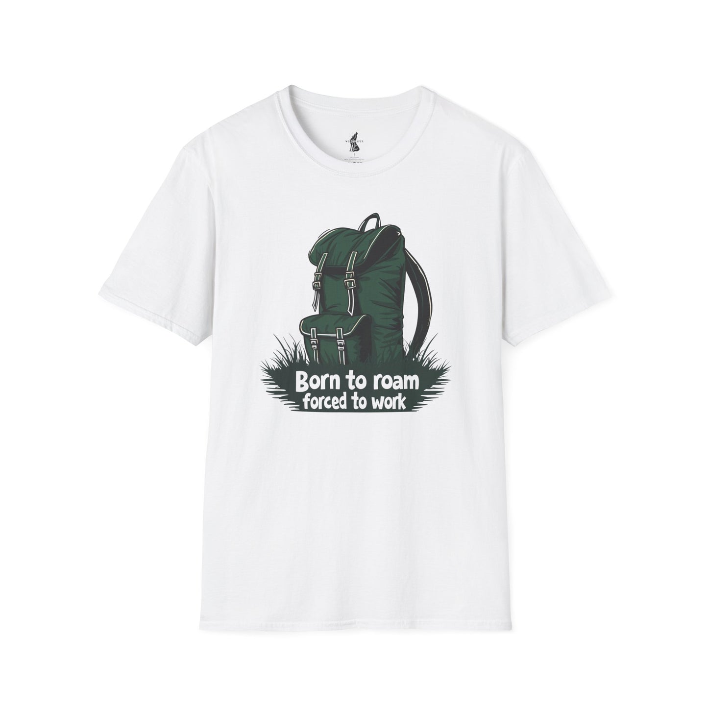 Born To Roam Forced To Work Traveler T-Shirt