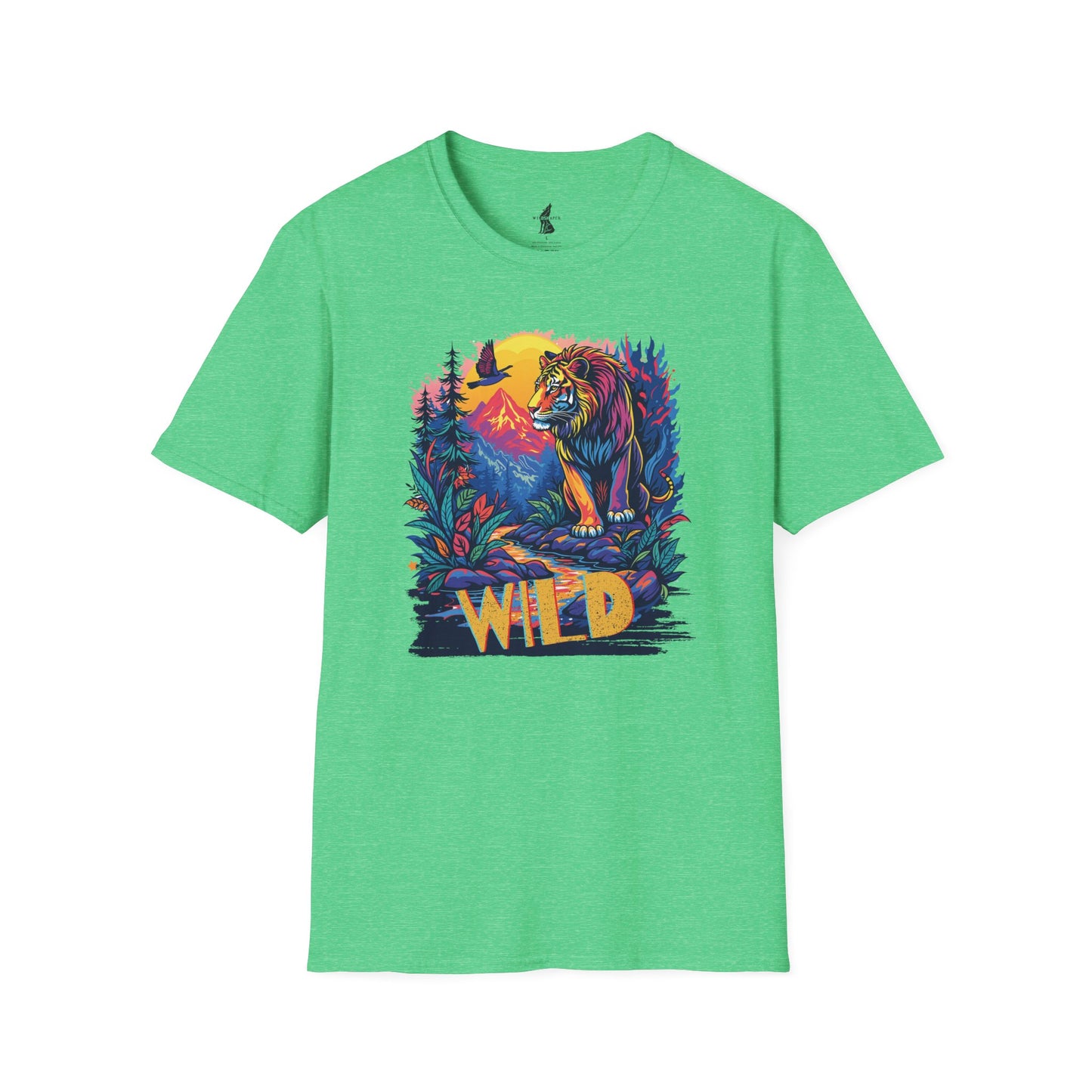 Stay Wild Lion Graphic T-Shirt